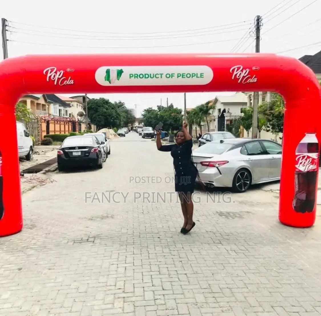 Branded Inflatable Campaign Entrance Arch