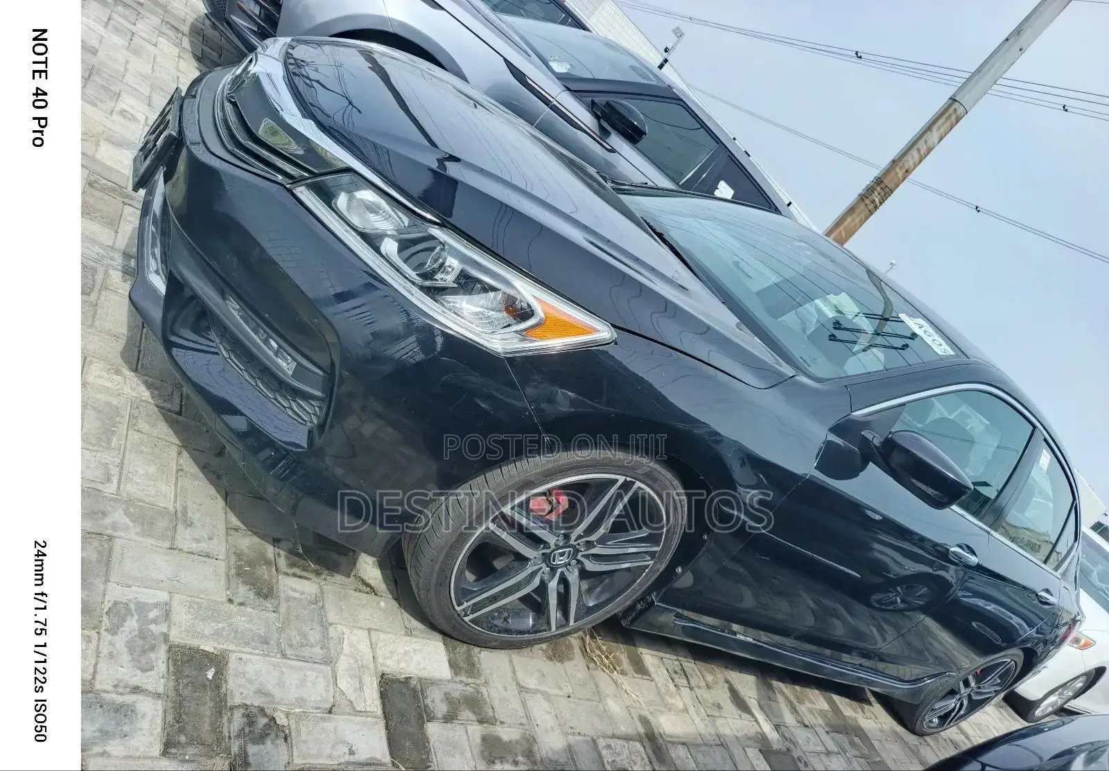 Honda Accord Sport SE 4dr Sedan FWD (2.4L 4cyl 2A) 2017 Black