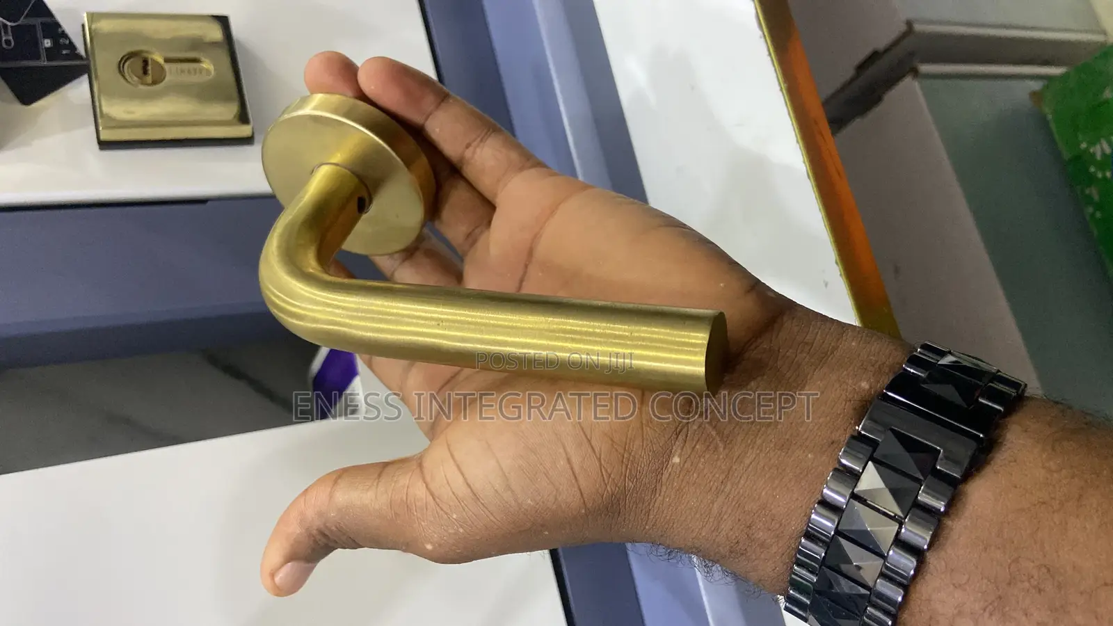 New Series Gold Plated Door Lock Set