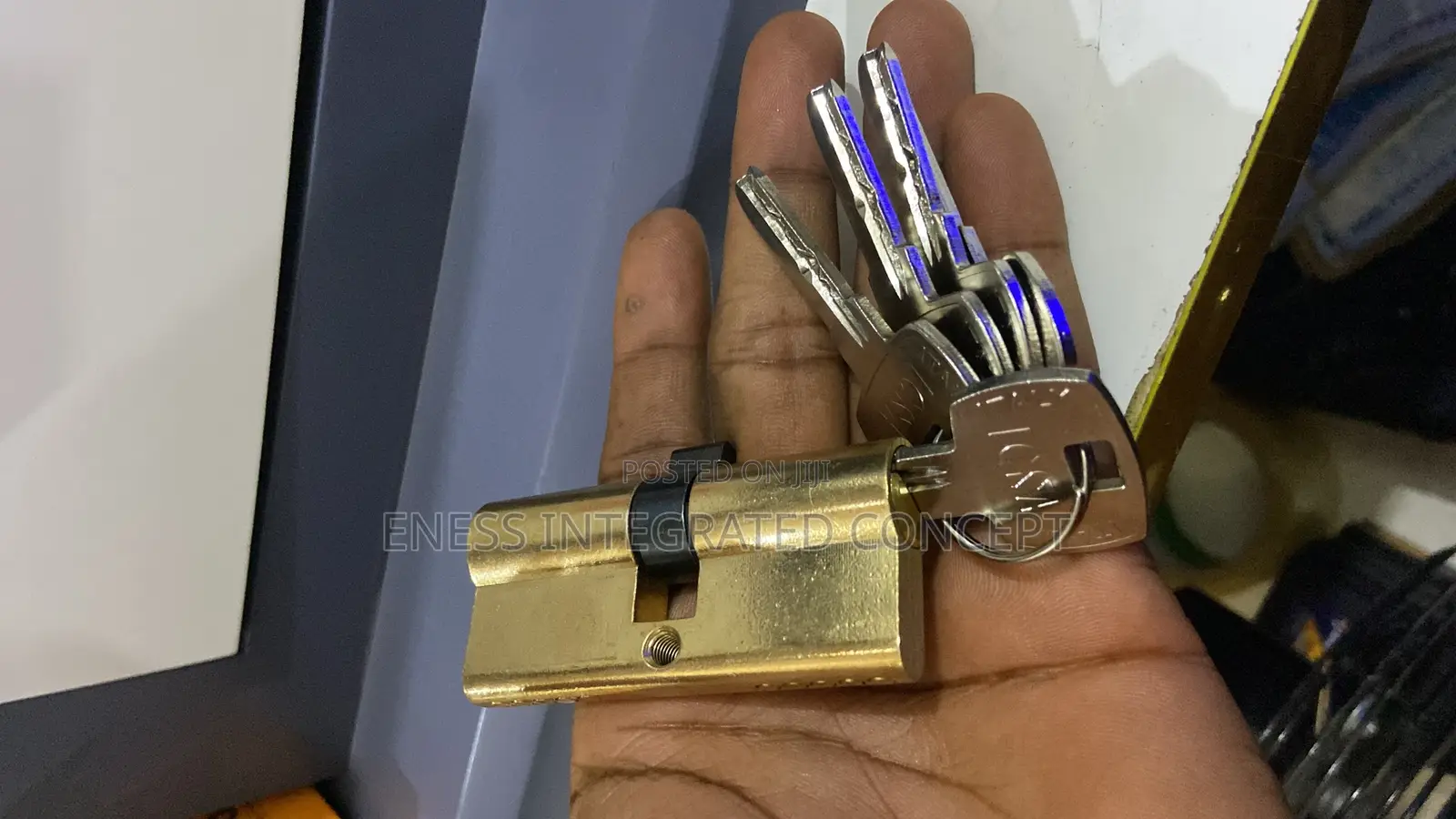 New Series Gold Plated Door Lock Set