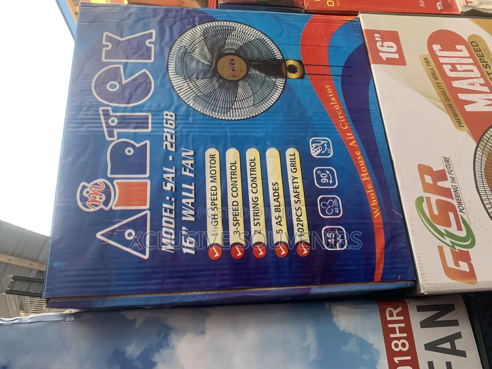 Airtek 16inches Wall Fan Model: Sal - 22168