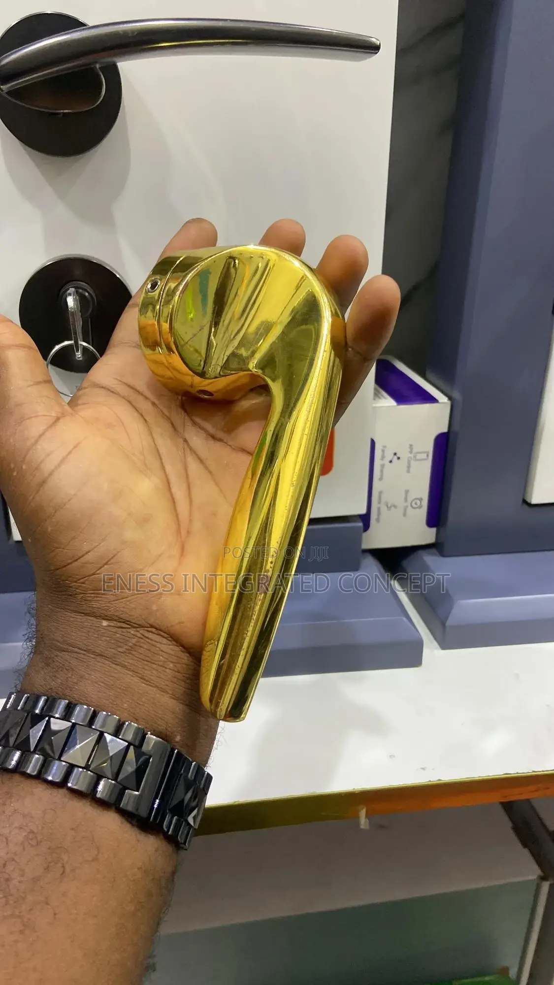 Super Premium Italian Gold Plated Door Lock Set