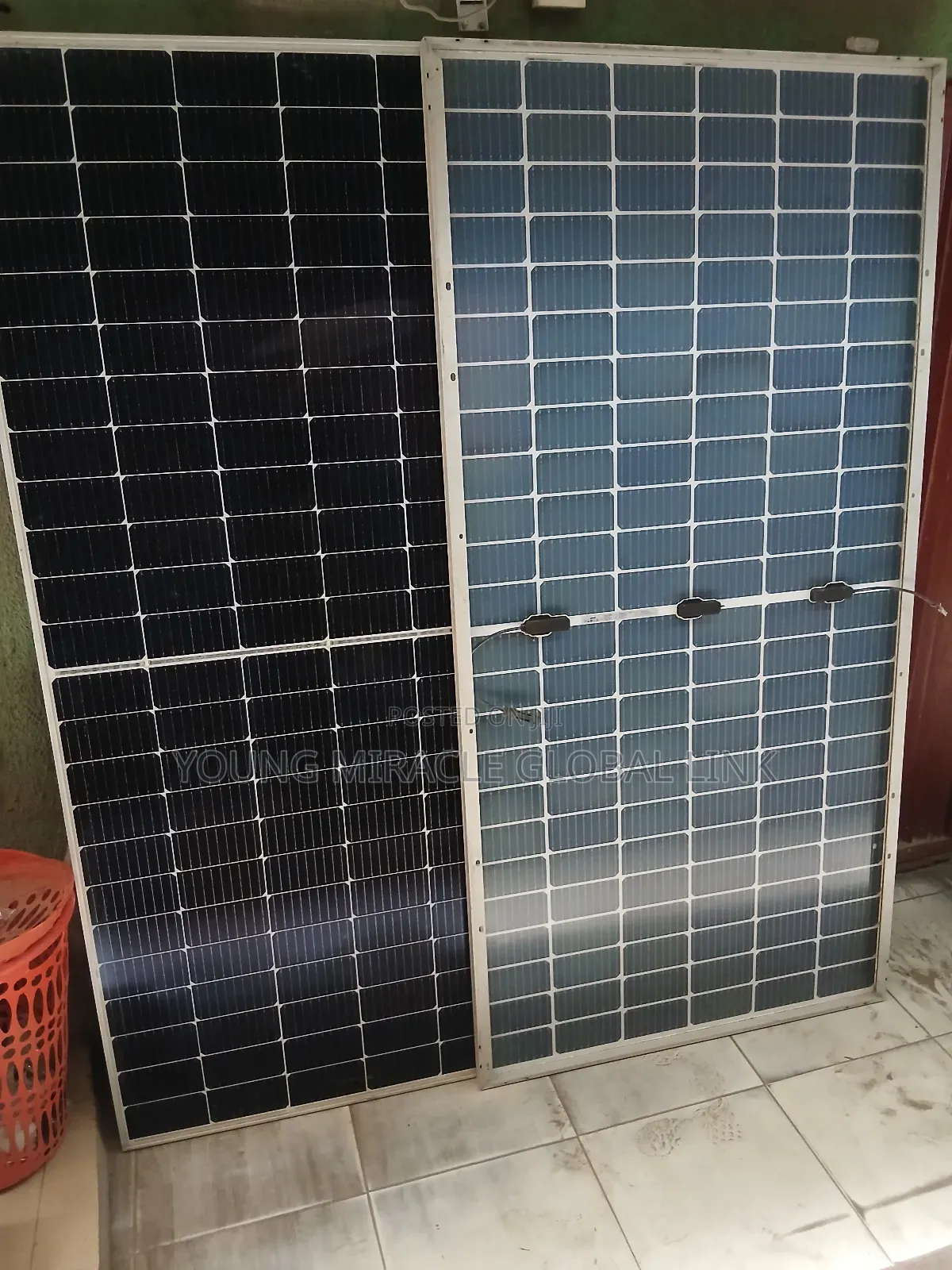 600watts 144cells Jinko Byfacial Solar Panel