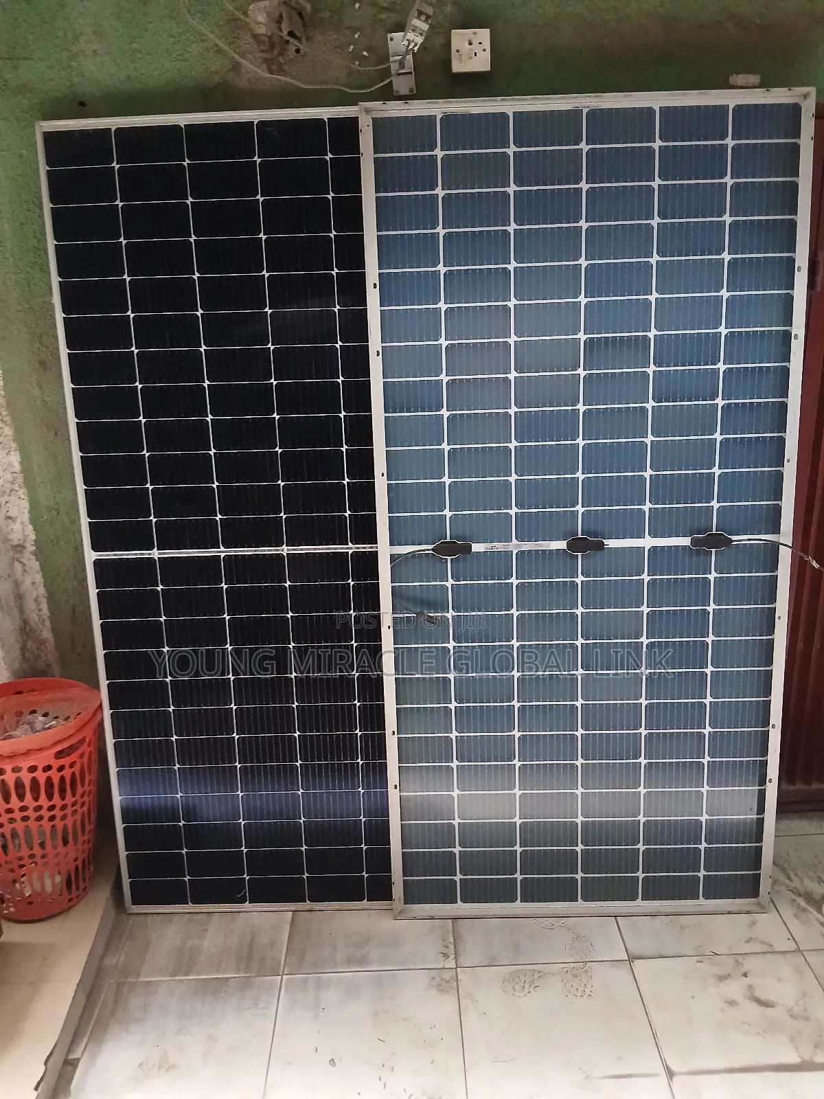 Original Byfacial Mono Solar Panel 600watts 144cells