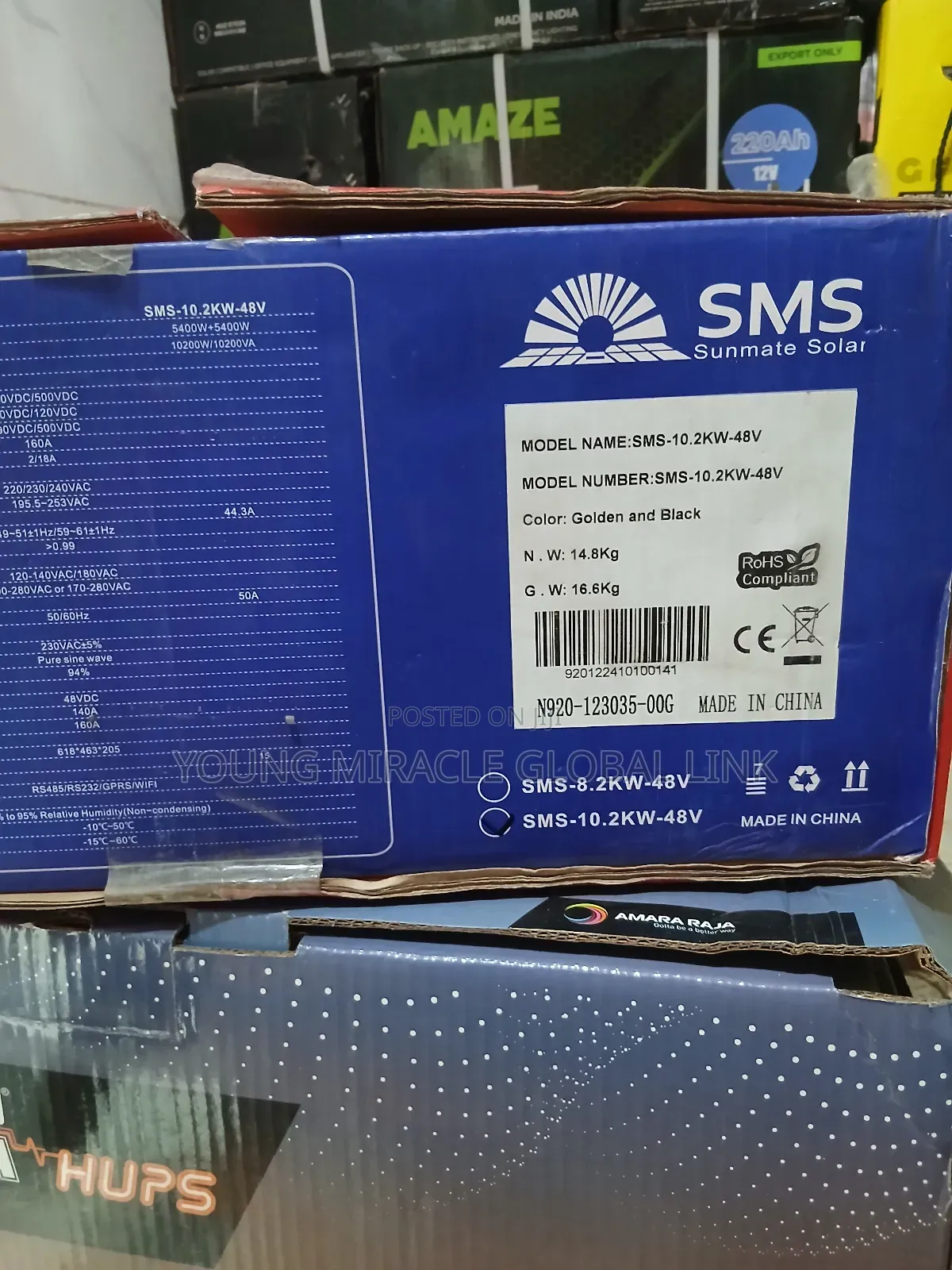 10kva 48v SMS Hybrid Inverter