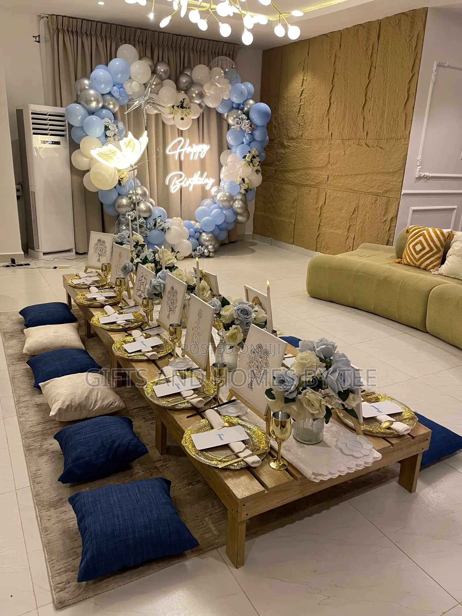 Picnic Style Birthday Decor