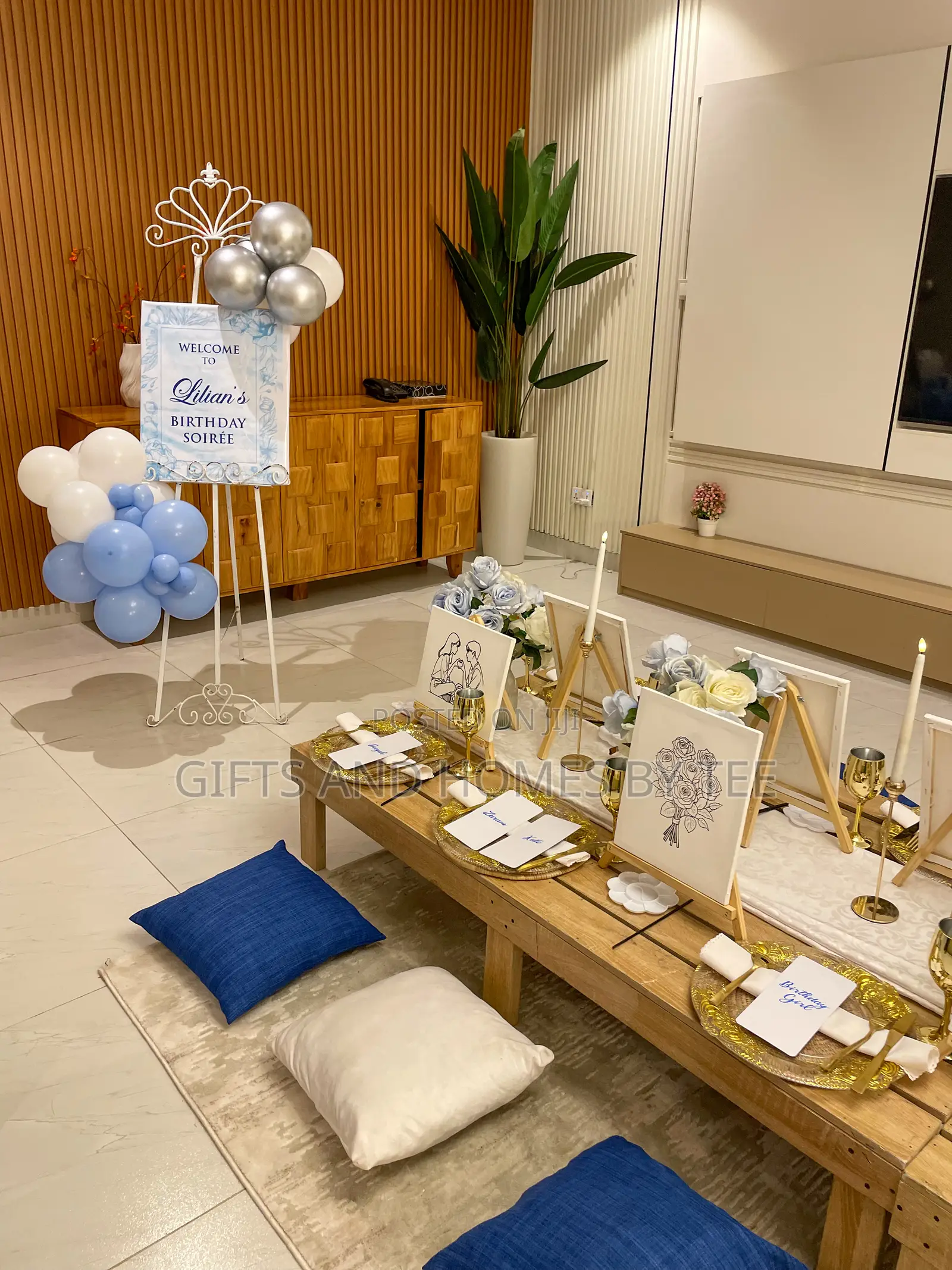 Picnic Style Birthday Decor