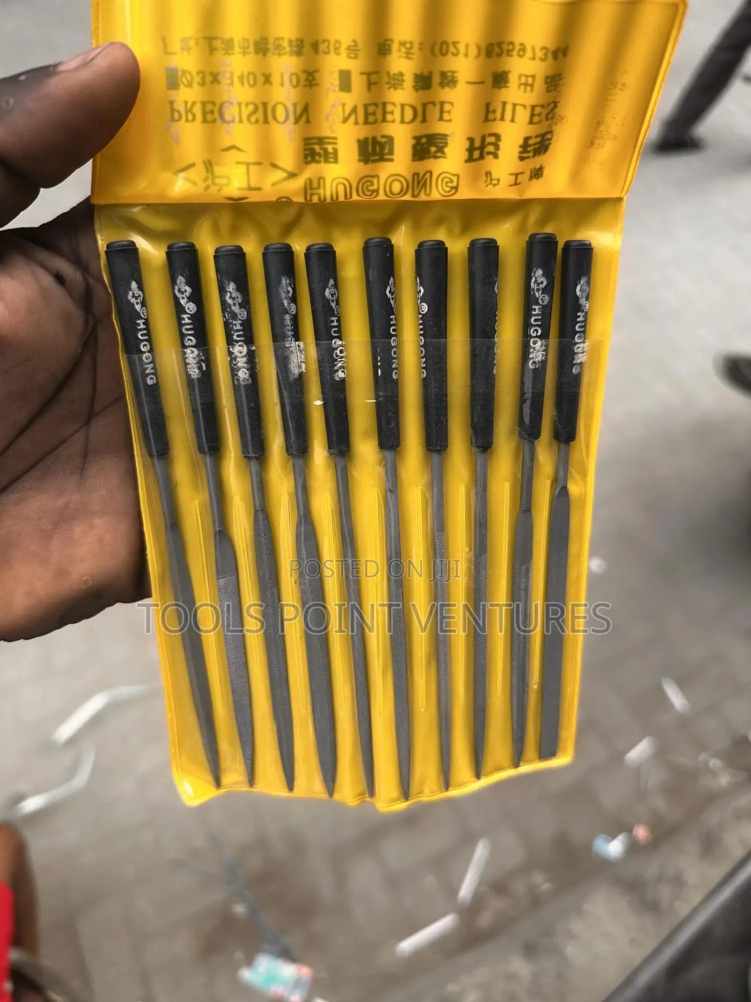 Set Of 10 Mini Needle Files