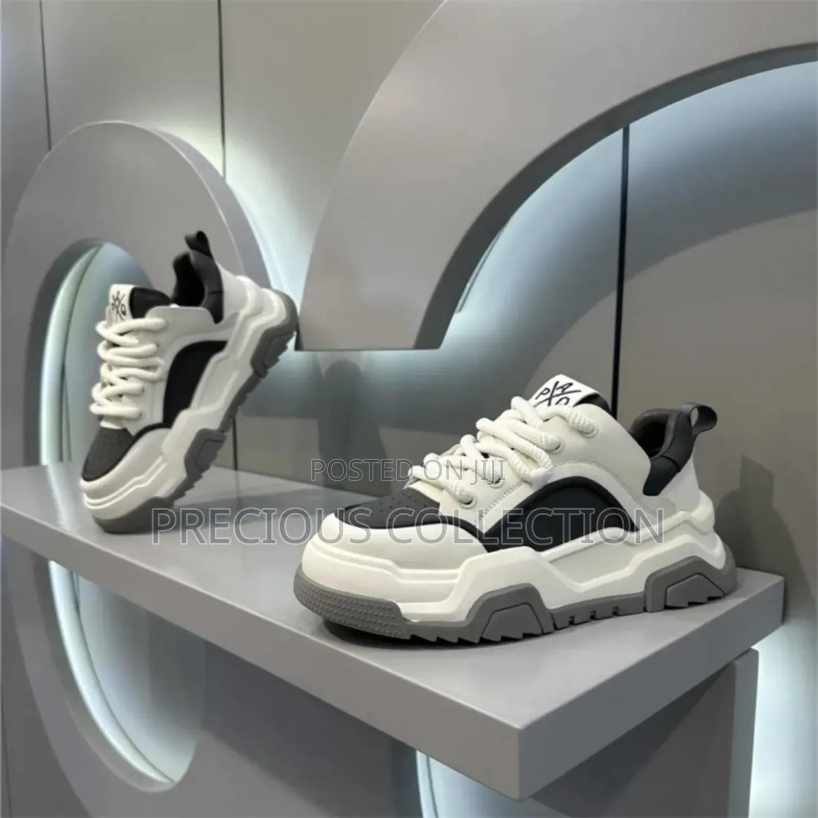 Lace Up Double Sole Unisex Fashion Sneakers