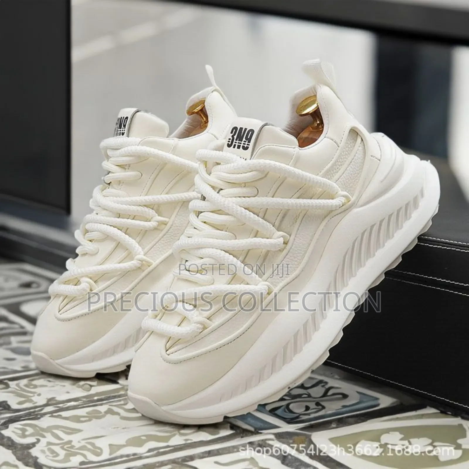 Unisex Roped Double Sole Lace Up Sneakers