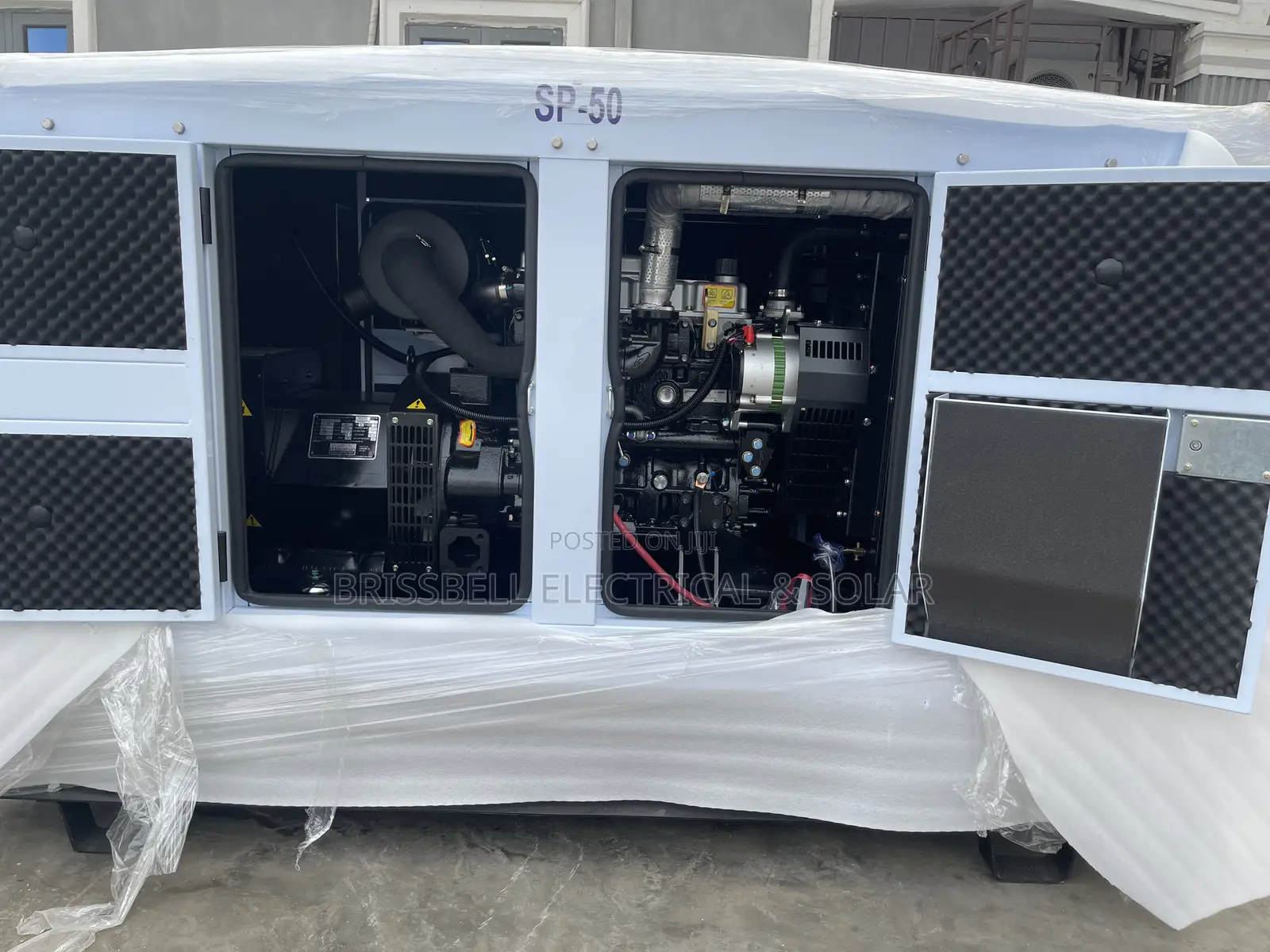 Super England Perkins Soundproof Diesel Generator 50kva