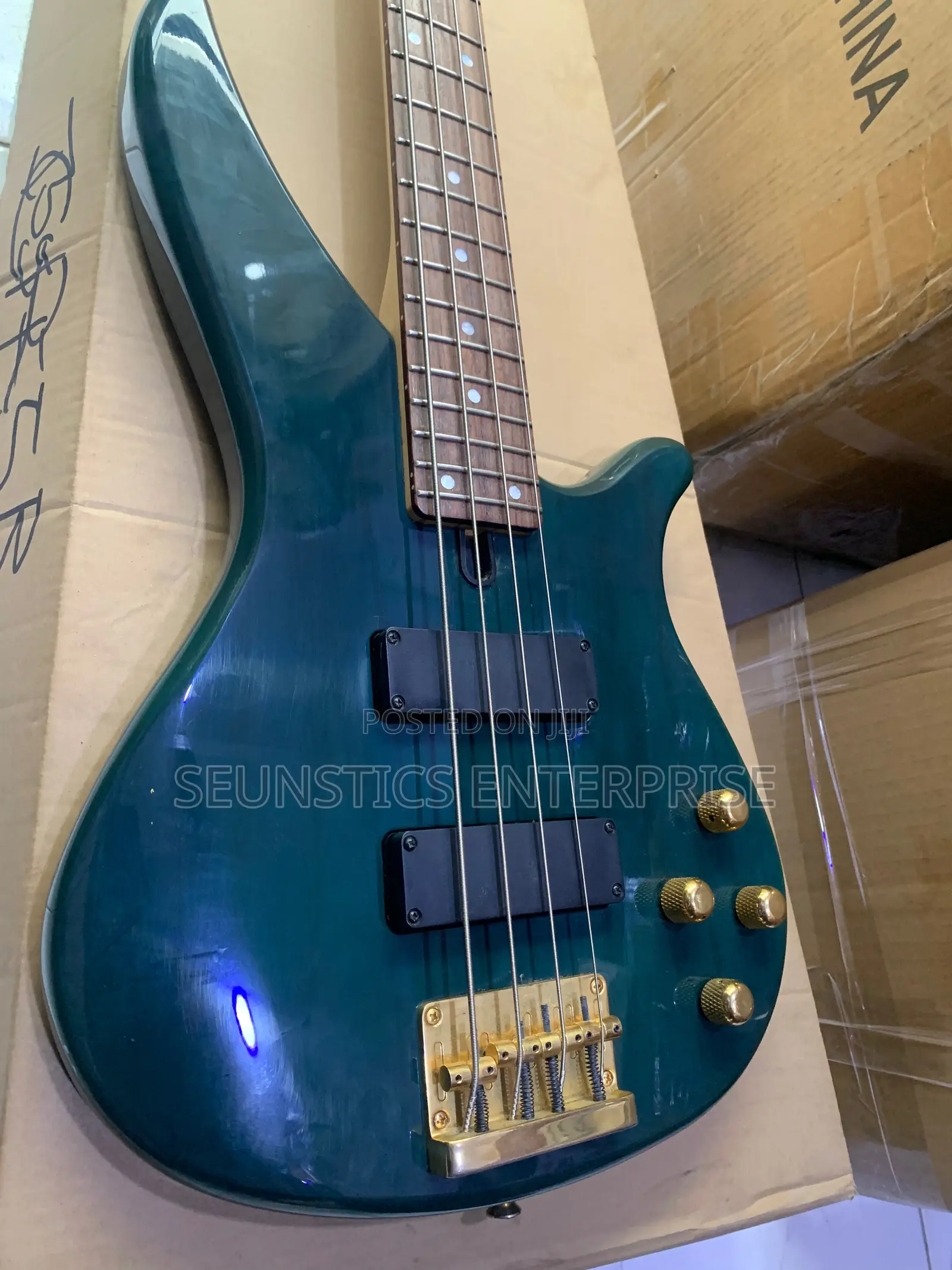 Quality Yamaha RBX 760a Four String Active Bass Guitar
