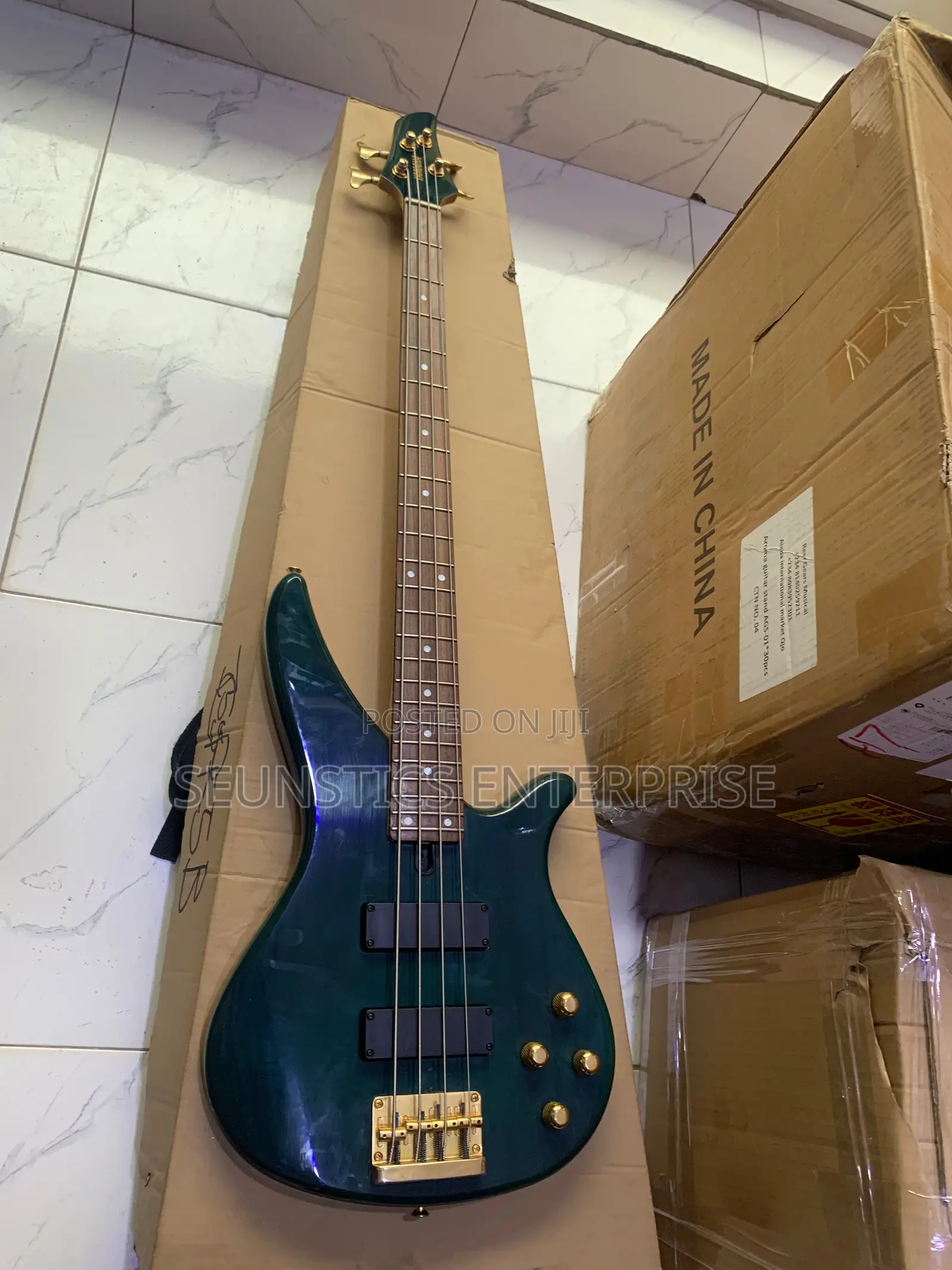 Quality Yamaha RBX 760a Four String Active Bass Guitar