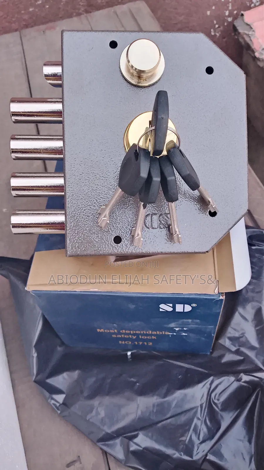 Original Quality Heavy Duty Jam Lock Key 5 Keys