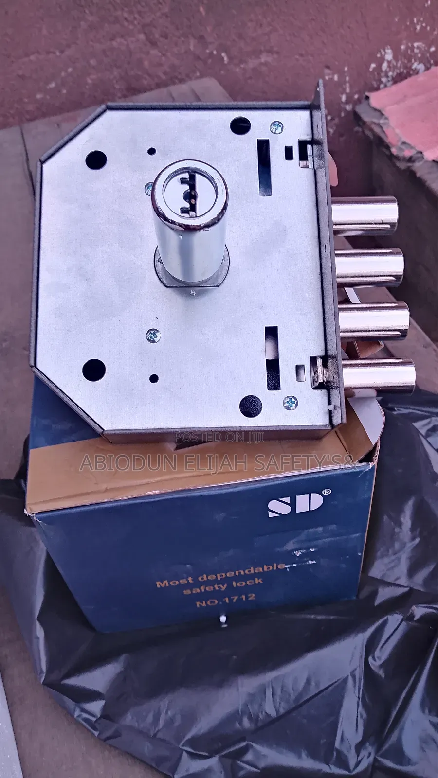 Heavy Duty Jam Lock Key With 5 Keys (Sd Product)