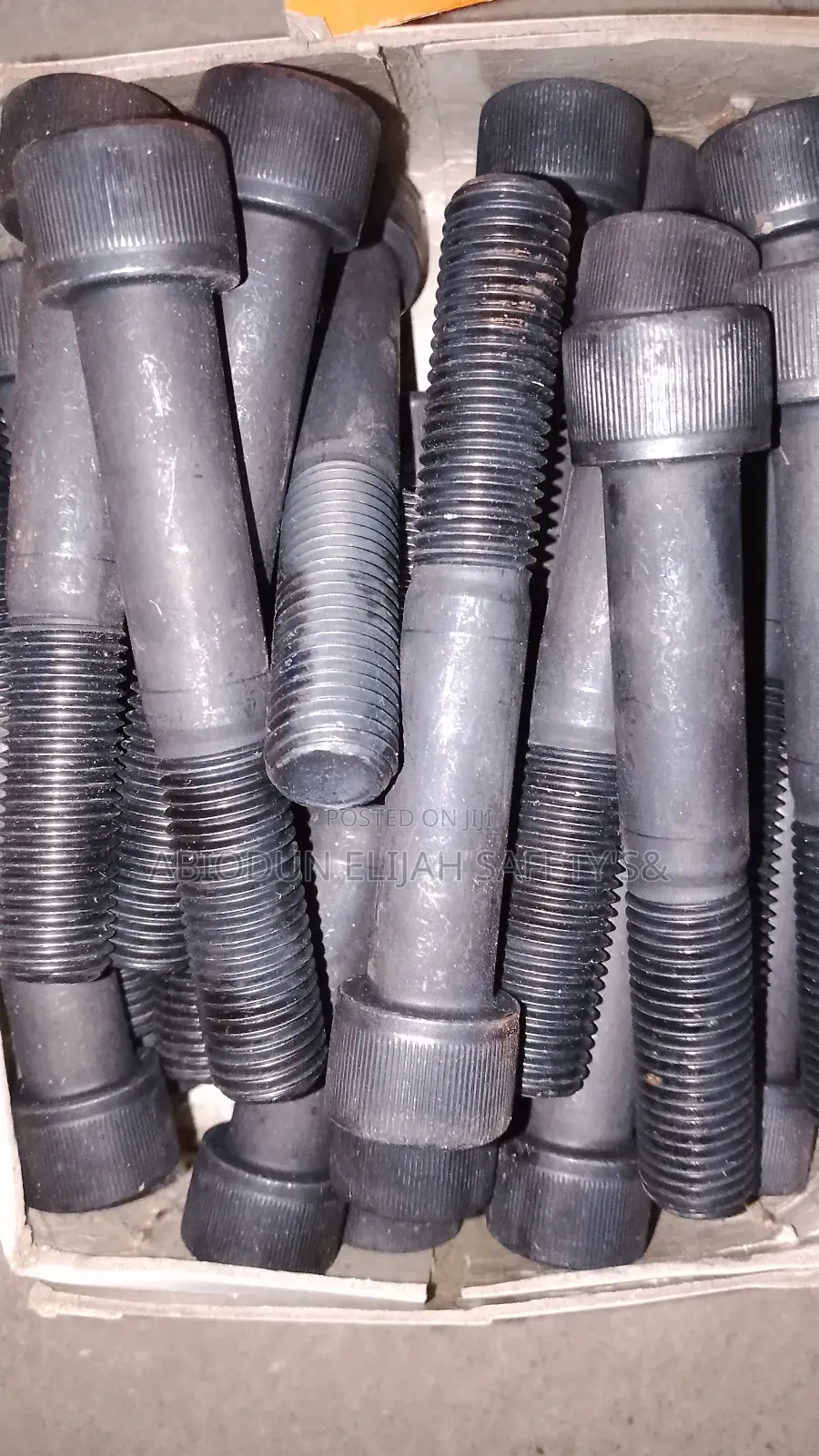 Black Steel Half Threading Allen Bolt/Allkey Bolt M16×100(4"