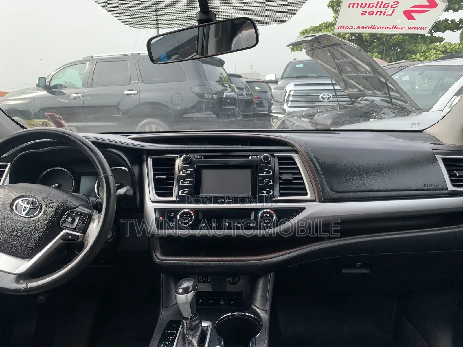 Toyota Highlander LE V6 4x4 (3.5L 6cyl 6A) 2016 Burgundy