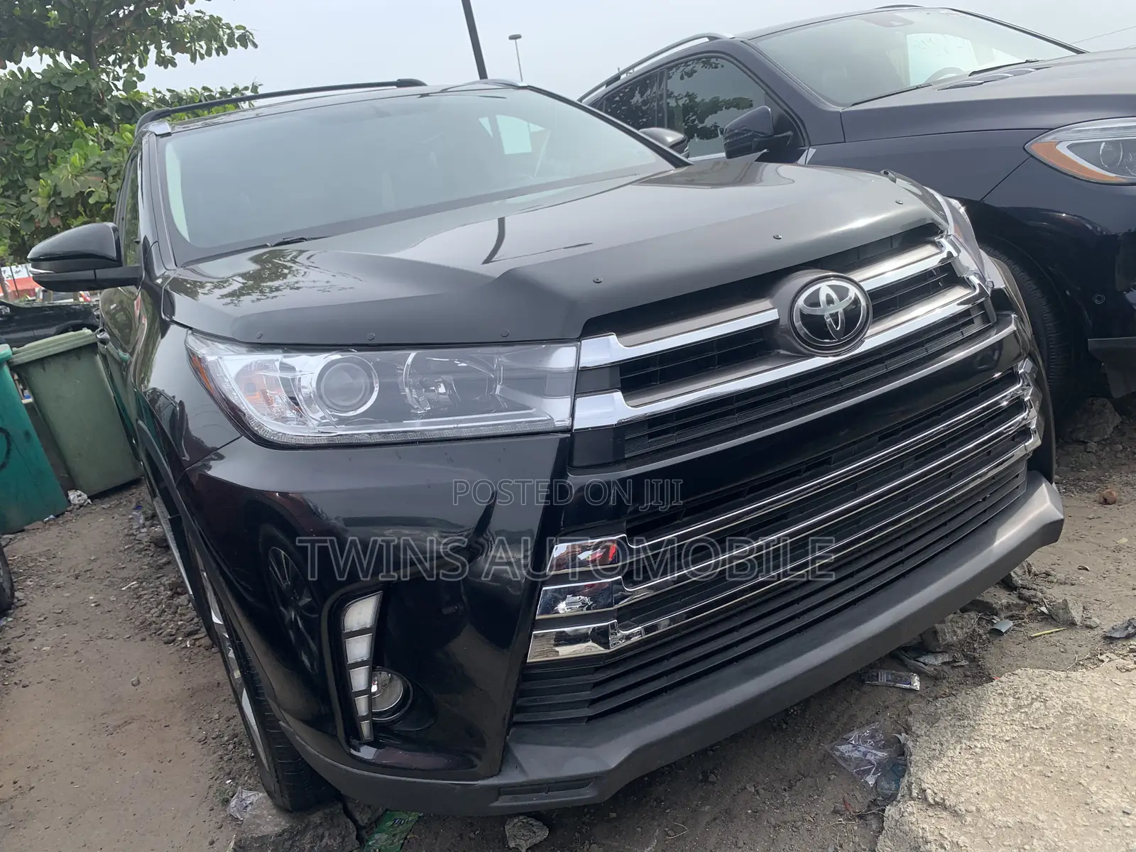 Toyota Highlander Limited V6 4x4 (3.5L 6cyl 6A) 2016 Black
