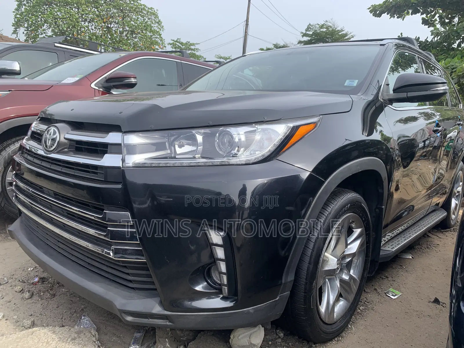 Toyota Highlander Limited V6 4x4 (3.5L 6cyl 6A) 2016 Black
