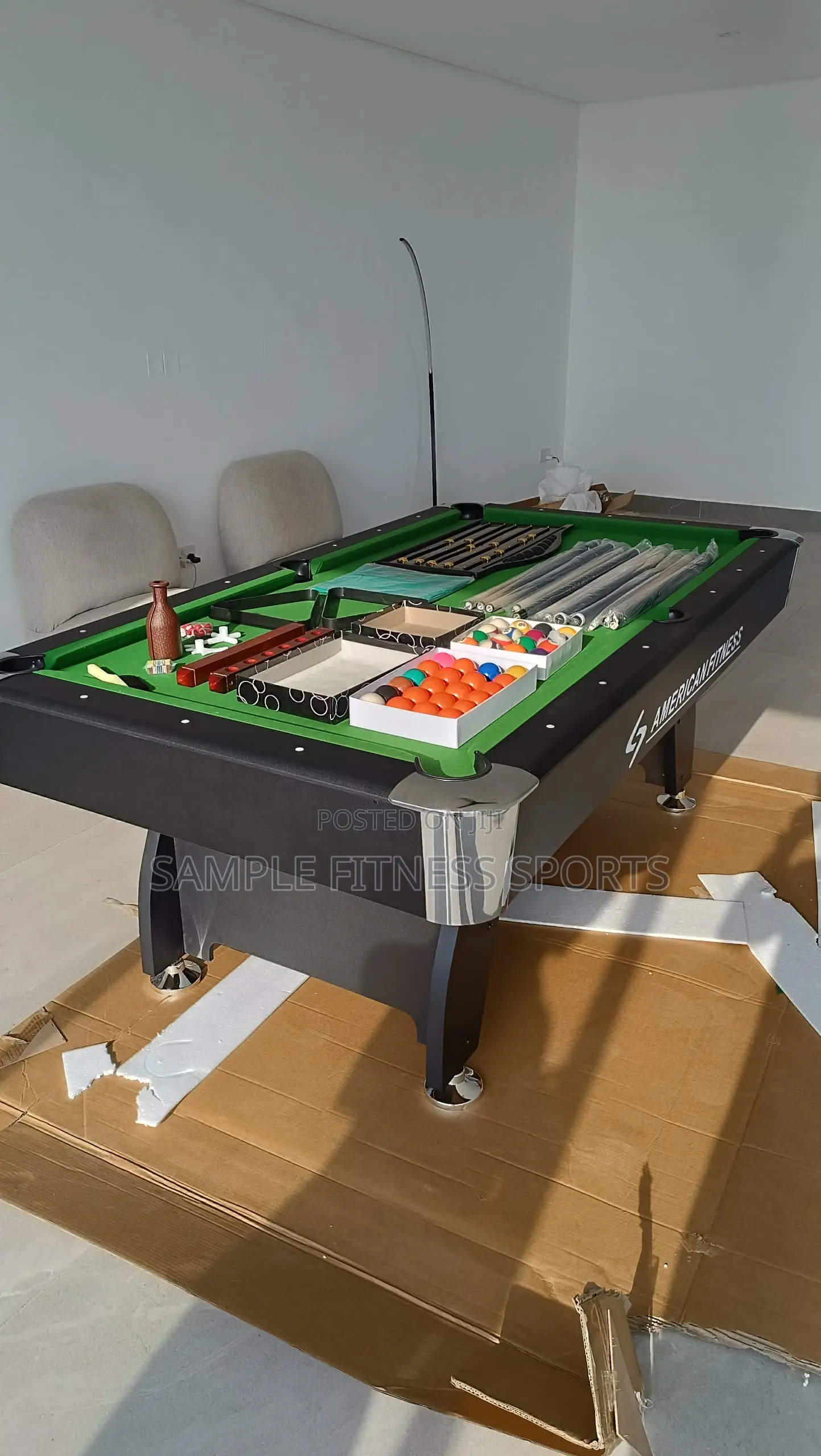 7ft Standard Double Accessories American Fitness Snooker