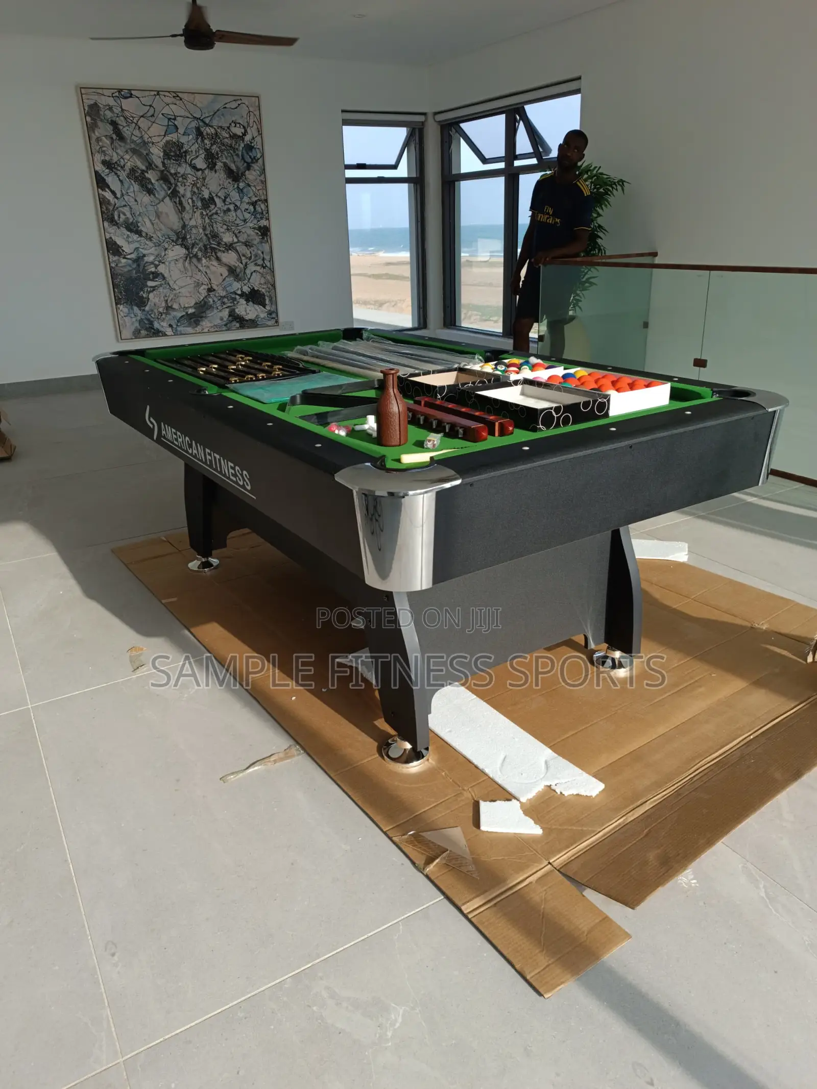7ft Standard Double Accessories American Fitness Snooker