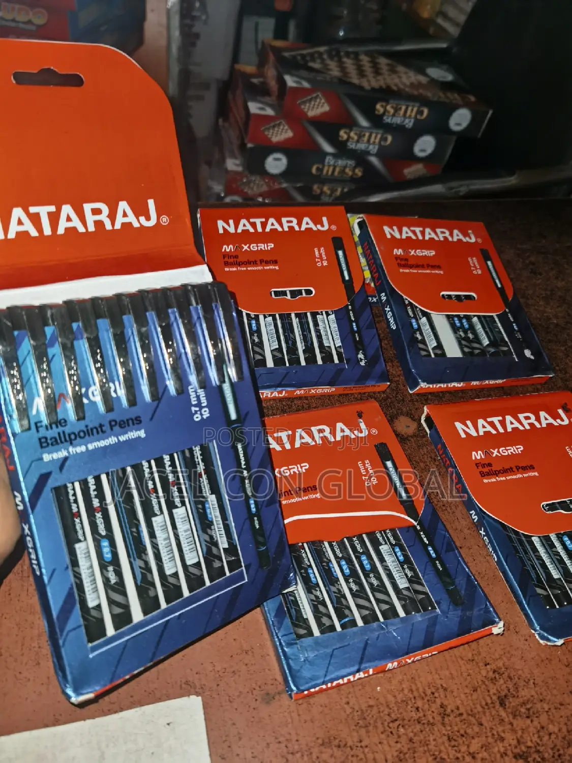 Nataraj Max Grip Pen (Pack of 10 Pieces)