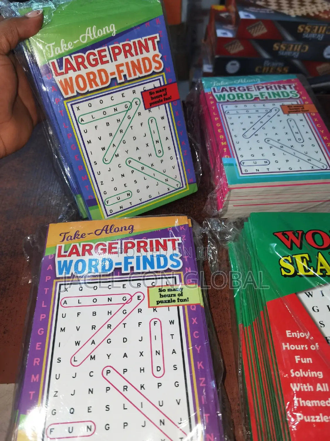 Puzzle Books or Word Search Books