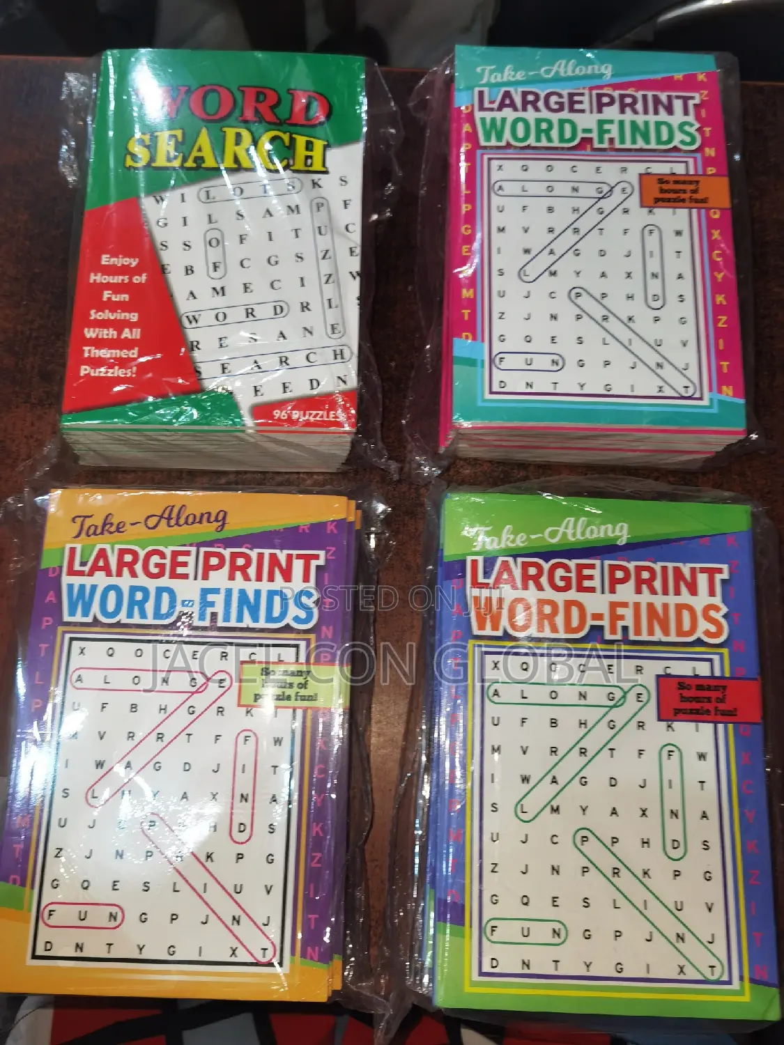 Puzzle Books or Word Search Books