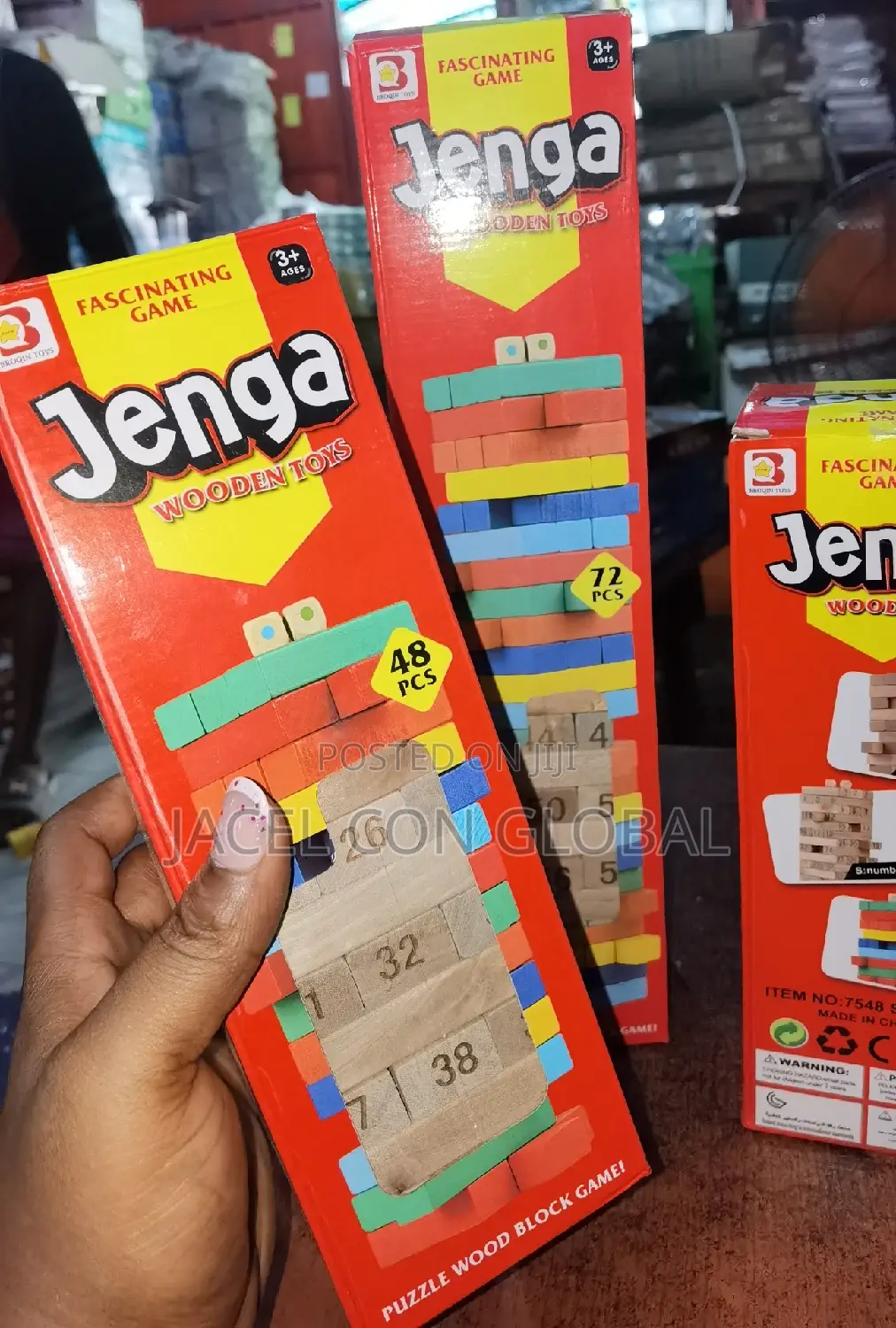 72pcs or 48pcs Jenga Game