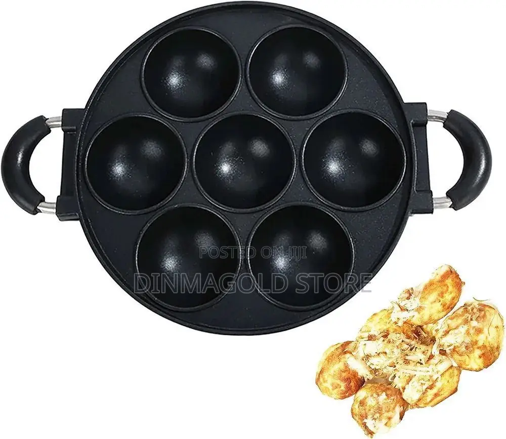 Happy Call Non-Stick Cake Pan Mold/ Masa Pan - 7 Slots