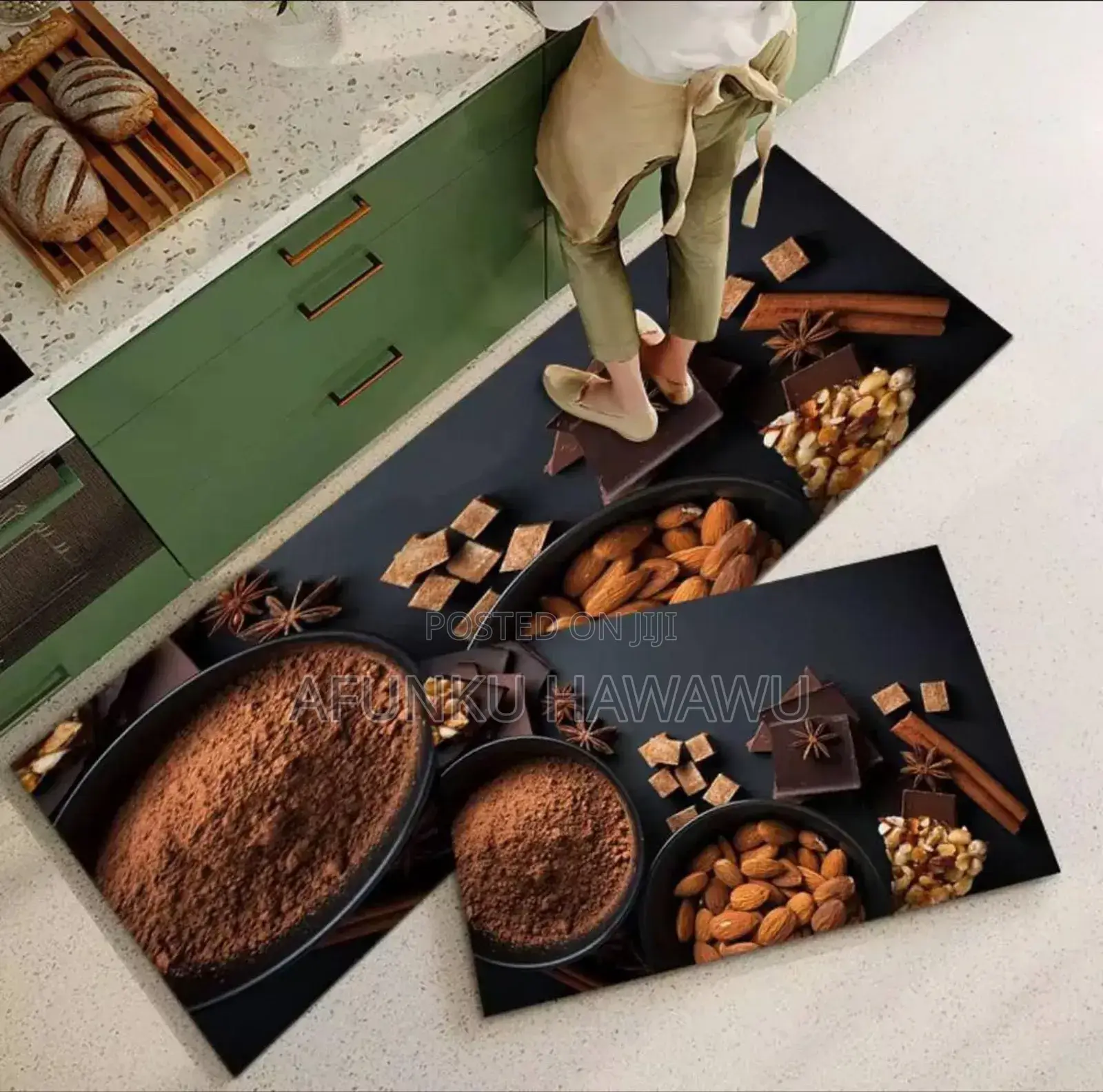 Silicone Absorbent Kitchen Runner Mat