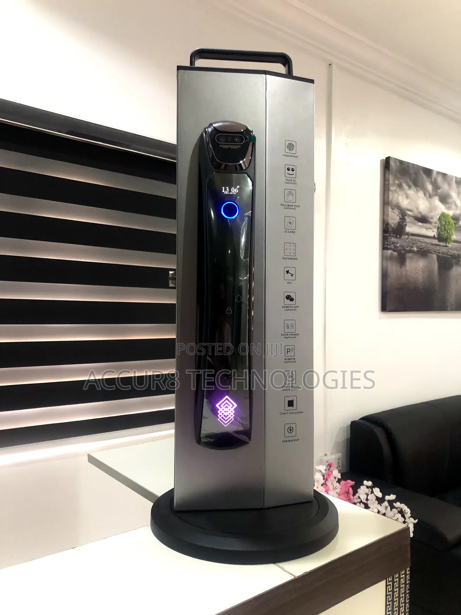 D23 - Smart Door Lock With Camera, Biometric, Face Id