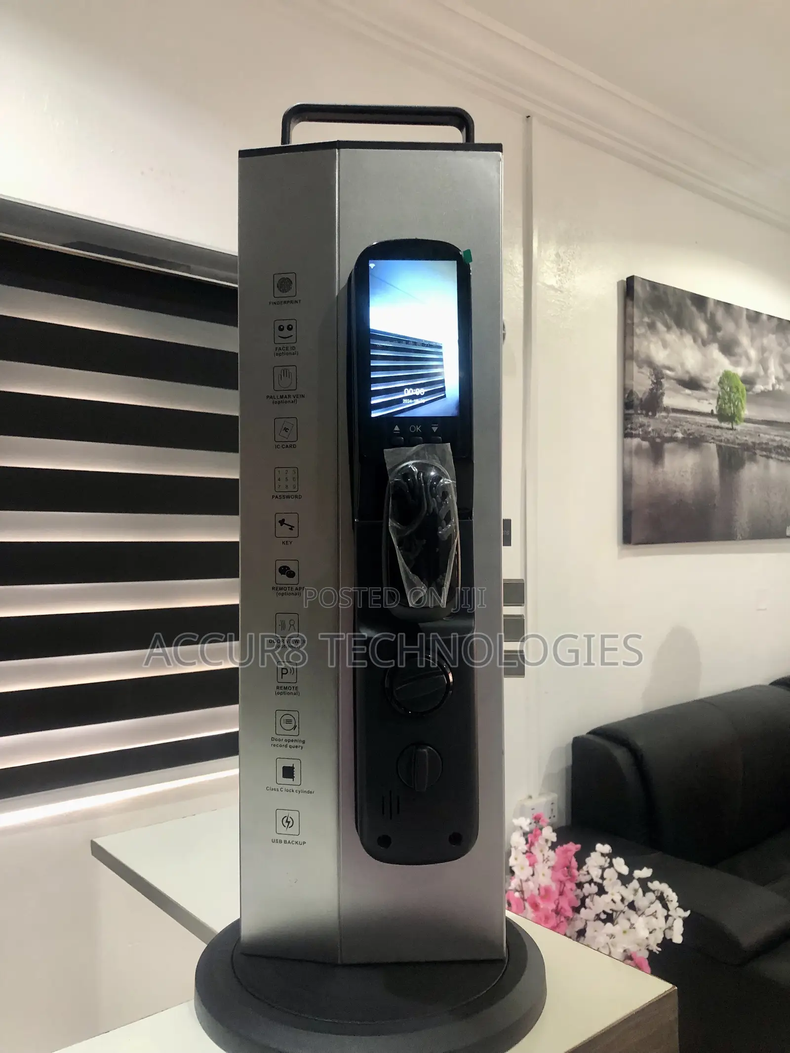 D23 - Smart Door Lock With Camera, Biometric, Face Id