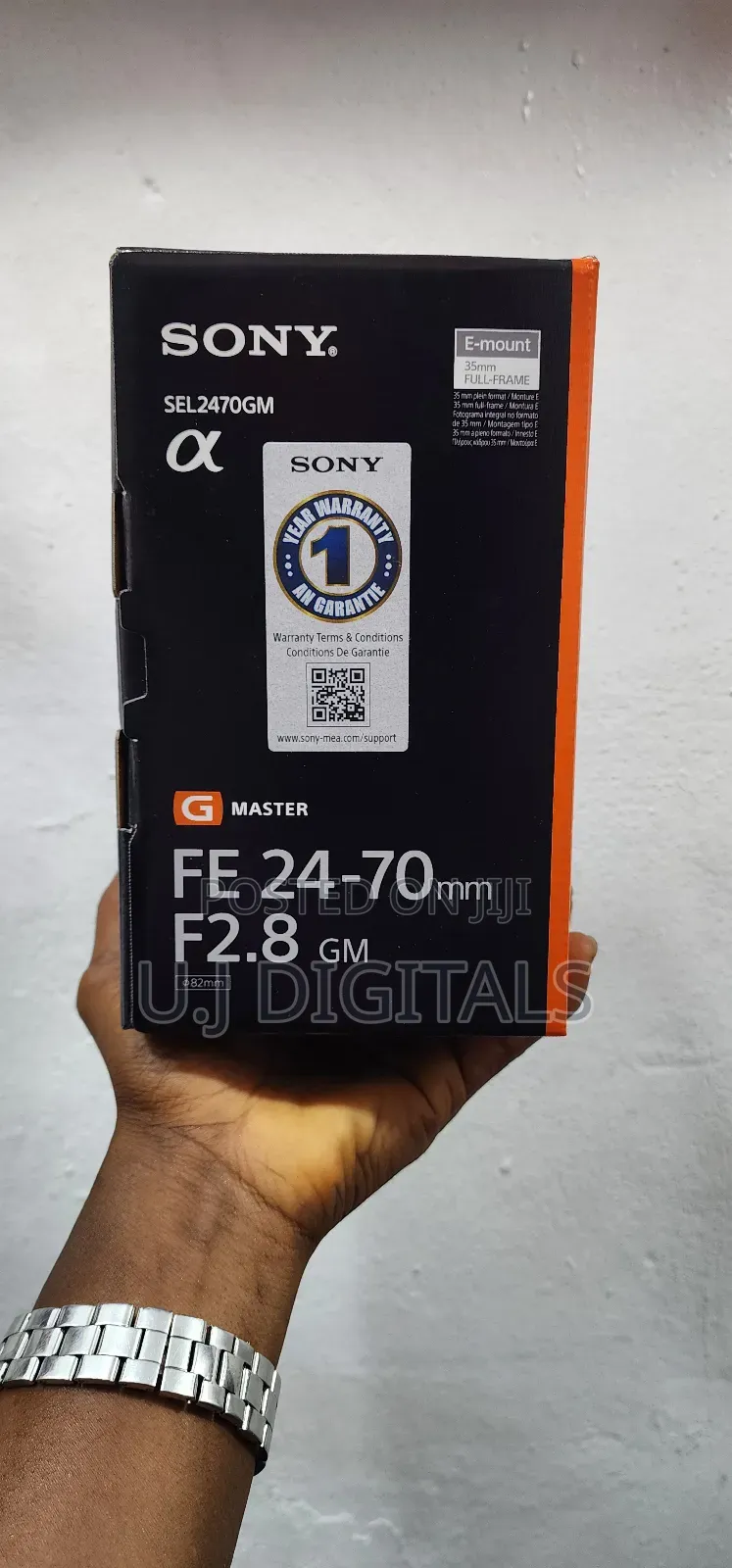 Sony Fe 24-70mm F2.8 Gm Lens