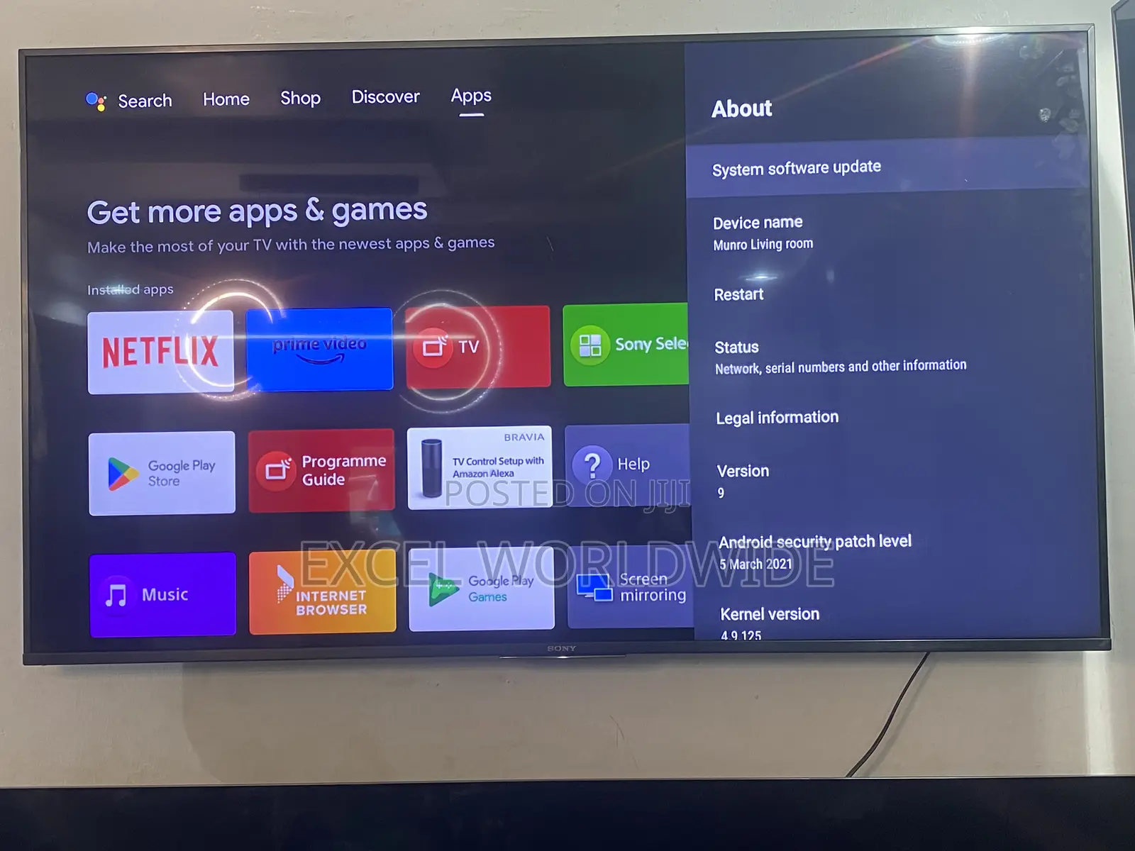 Sony 55 “ Led Ultra Hd Smart Tv (Kd-55x8500f) Full Apps