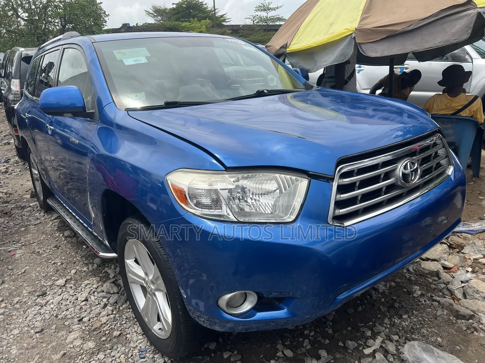 Toyota Highlander Limited 2010 Blue