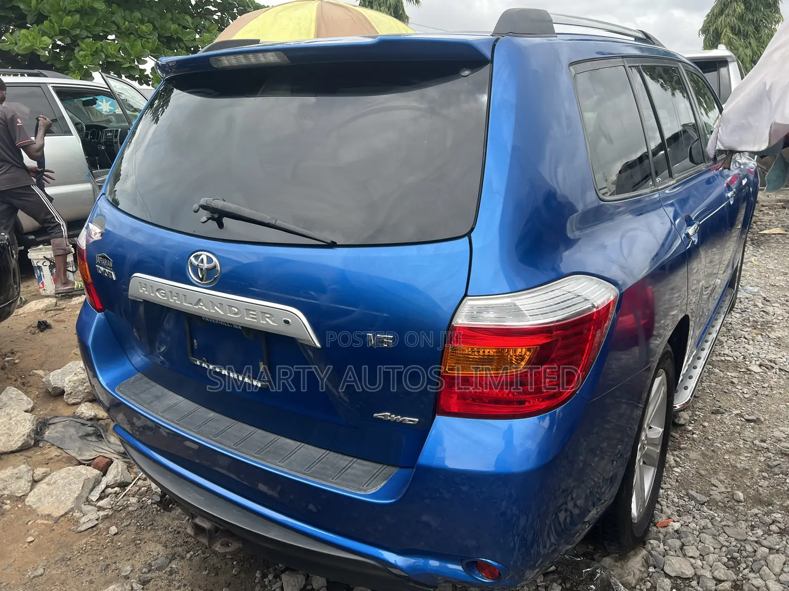 Toyota Highlander Limited 2010 Blue
