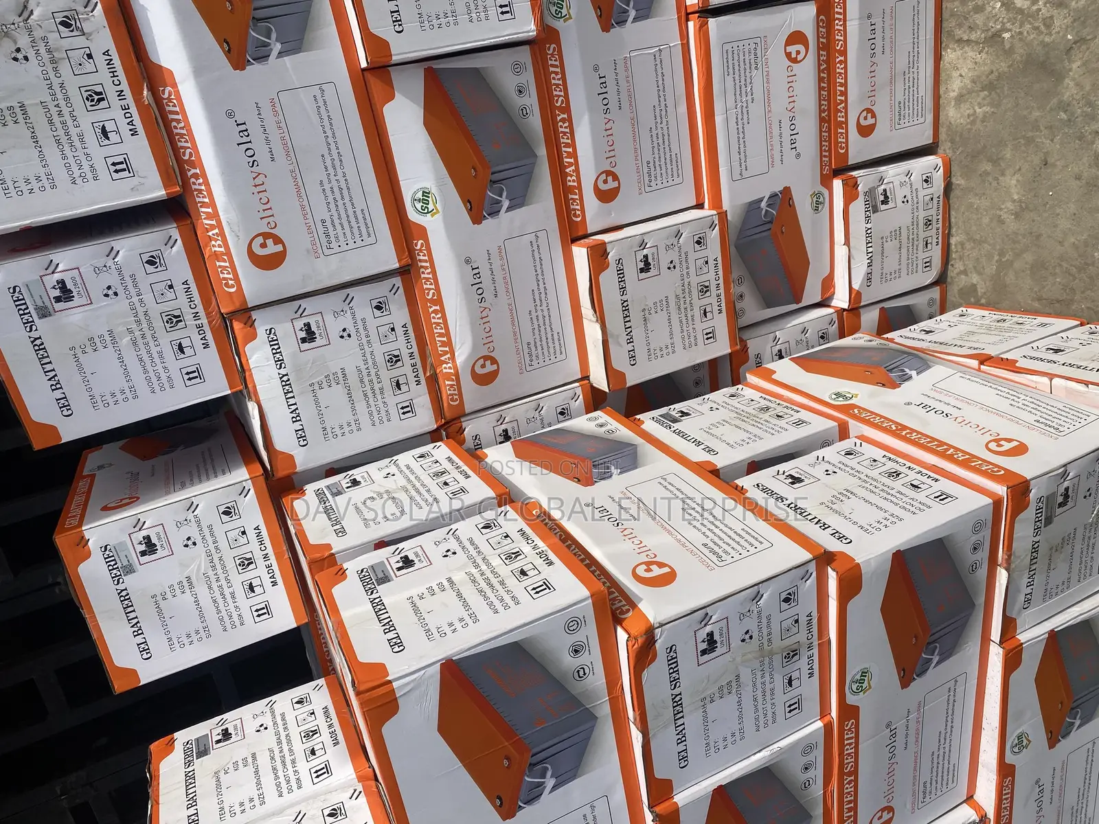 200ah Felicity Solar Battery