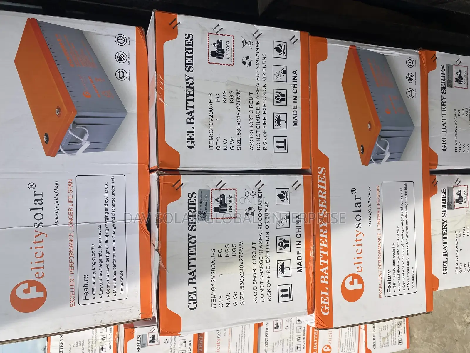 200ah Felicity Solar Battery
