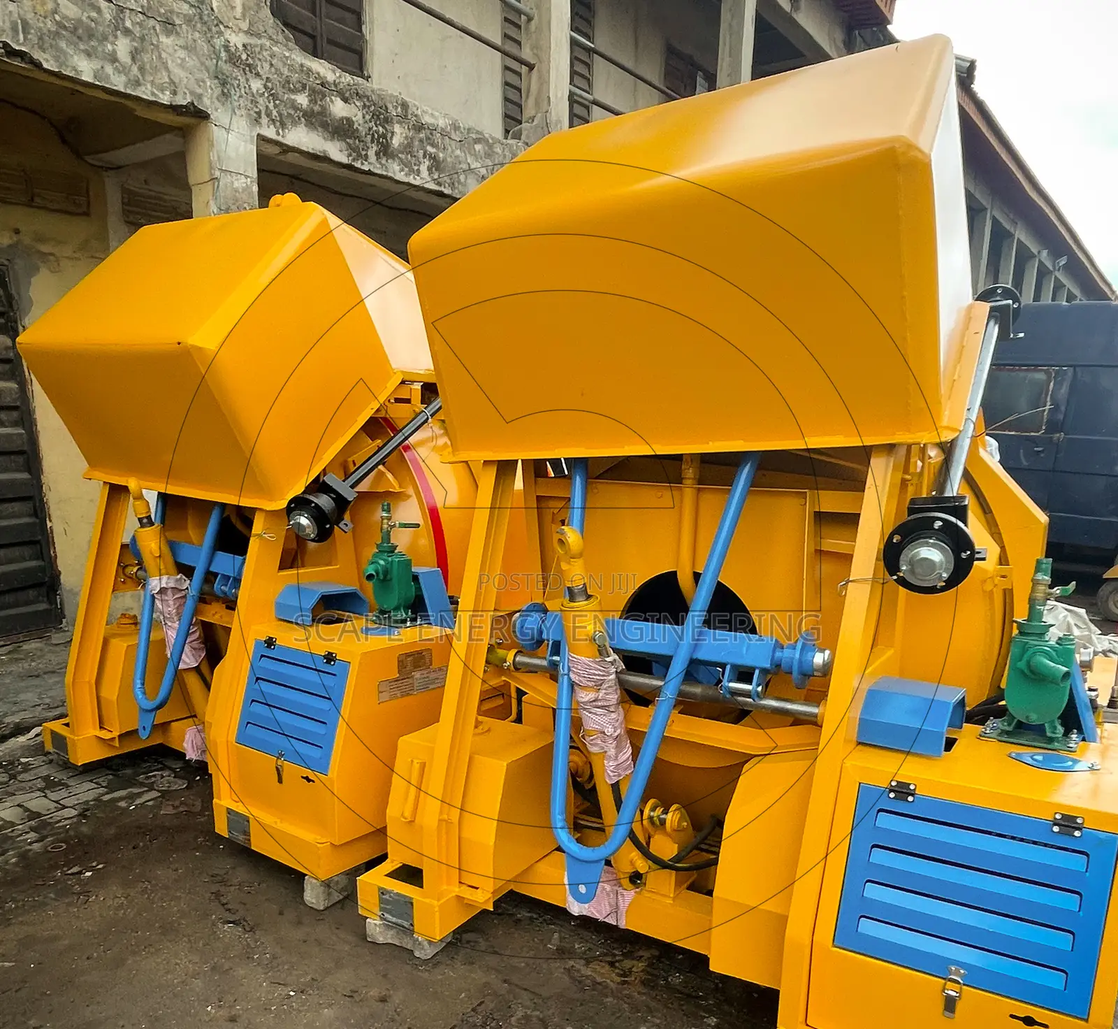 Diesel 560 L Concrete Mixer Machine
