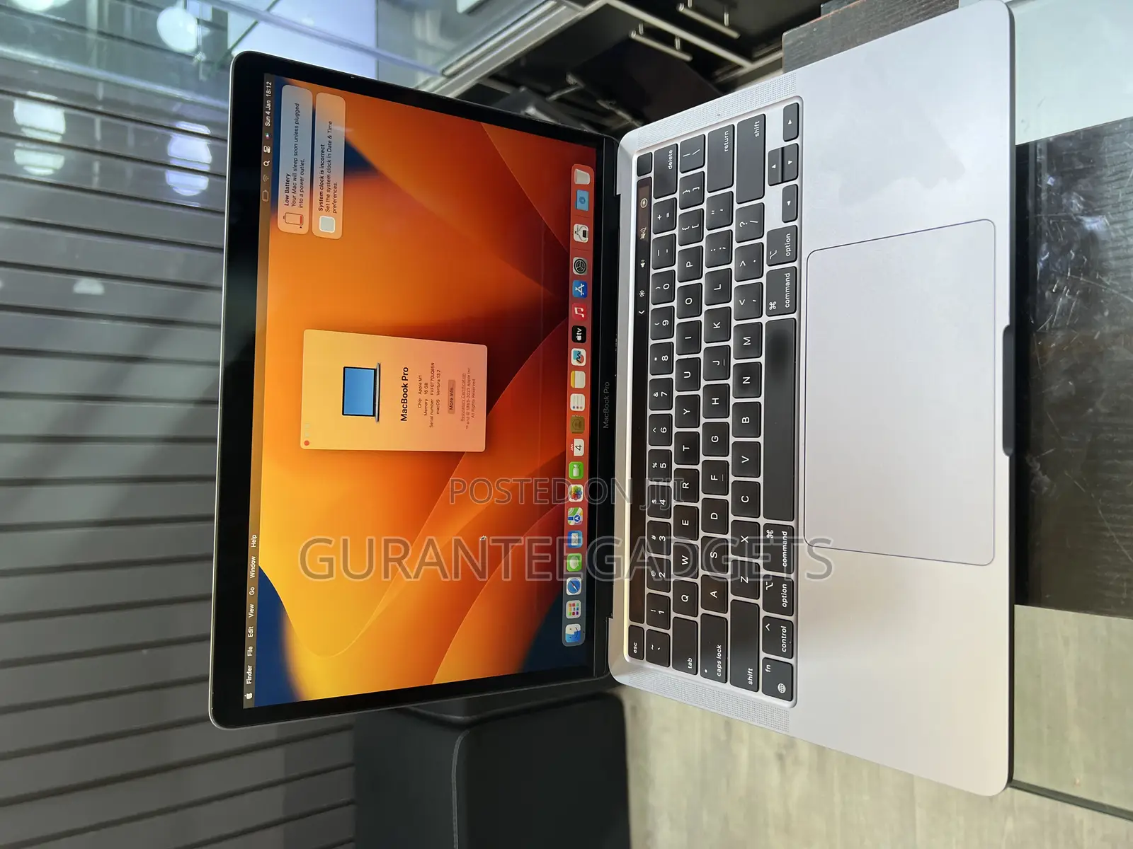Laptop Apple MacBook Pro 2020 M1 16GB Apple M1 SSD 256GB