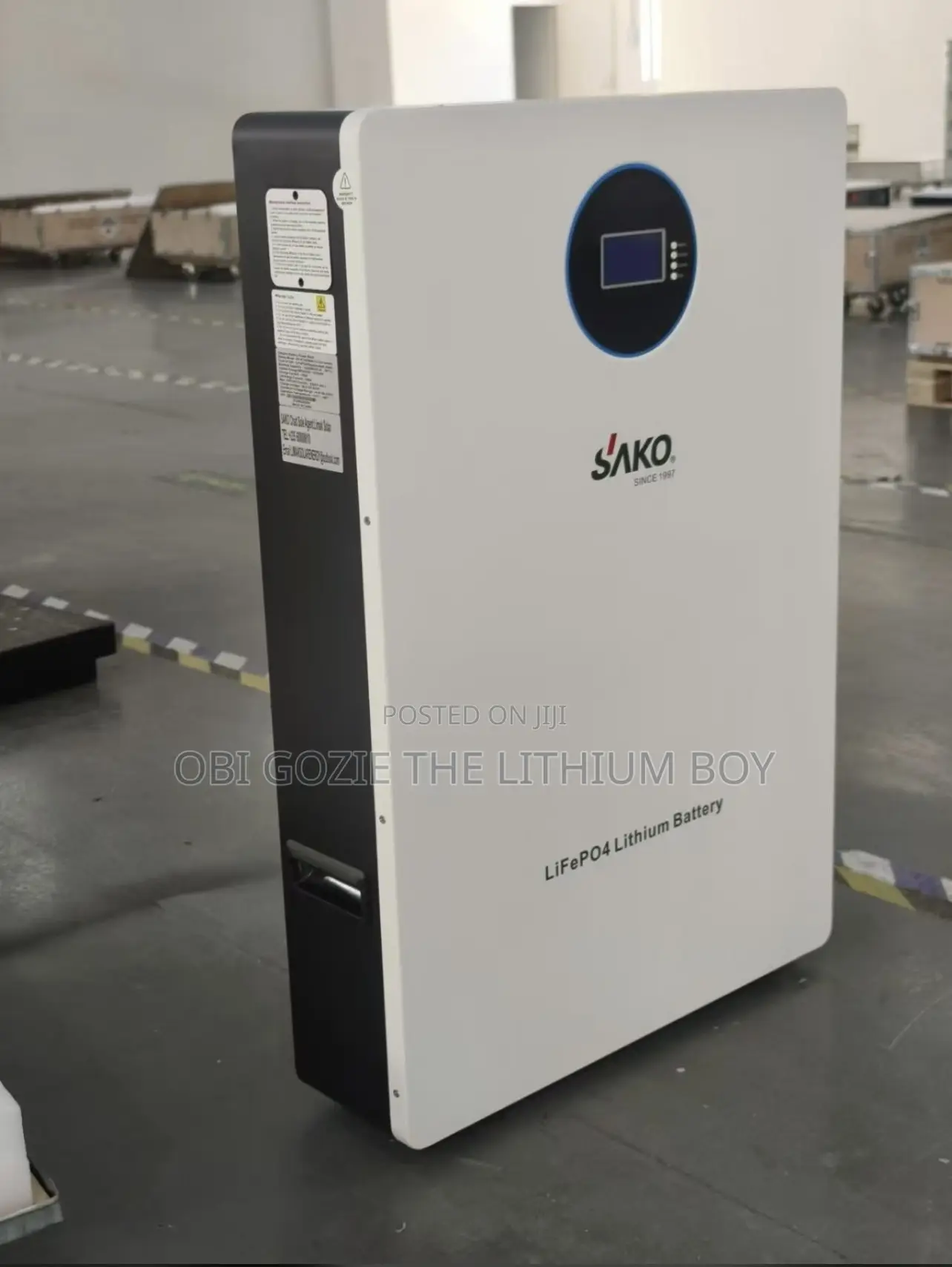 10kwh Sako Lithium Ion Battery. Bast Sako Importer and Distributor