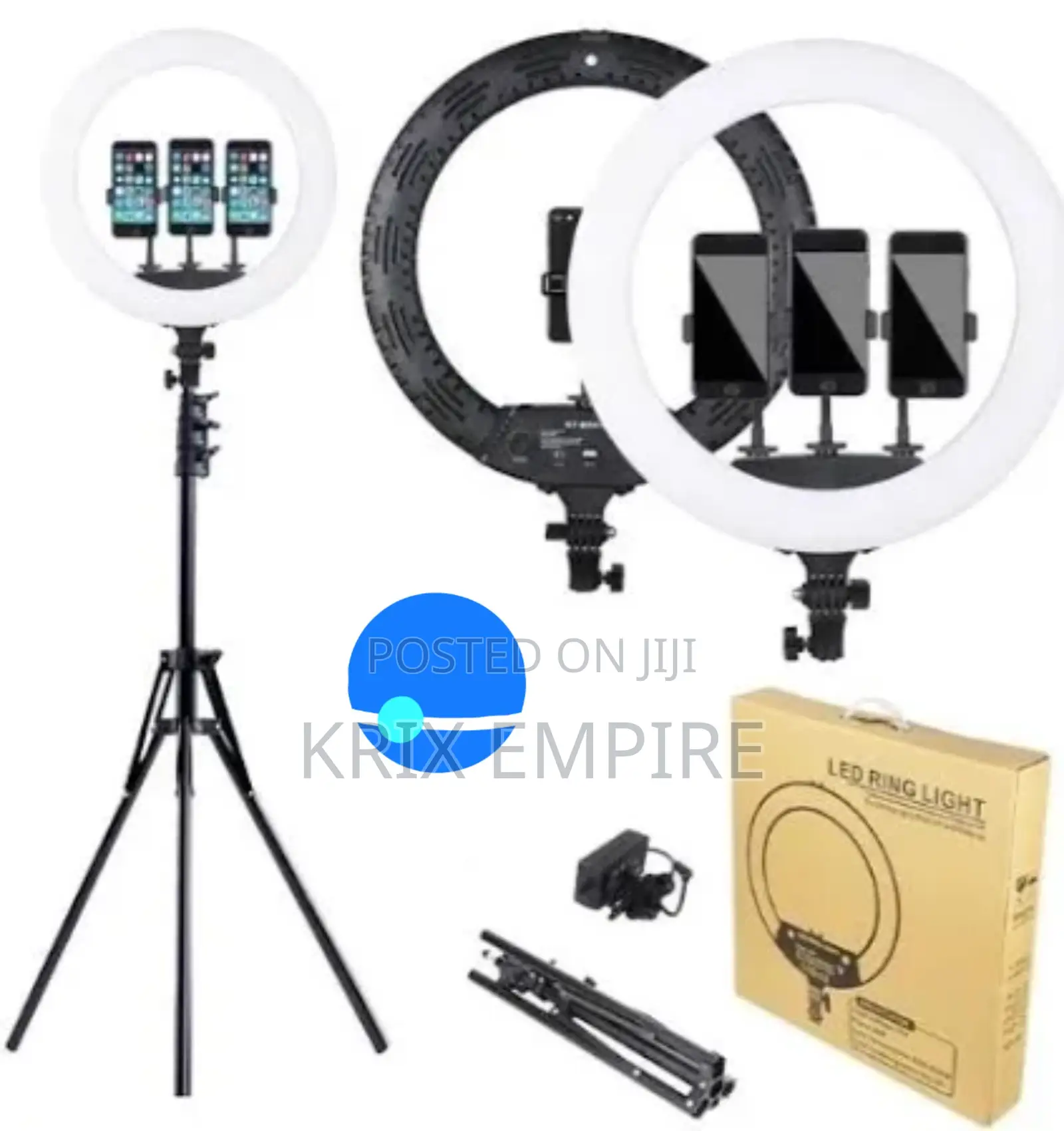 18 Inch’S Ringlight With Remote, Hand Carry And Tripod Stand