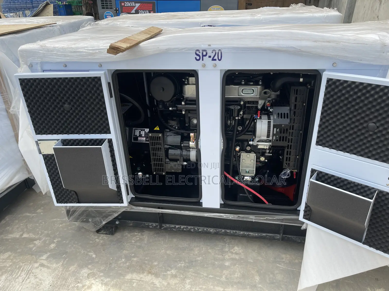 Authentic England Perkins Soundproof Diesel Generator 20kva