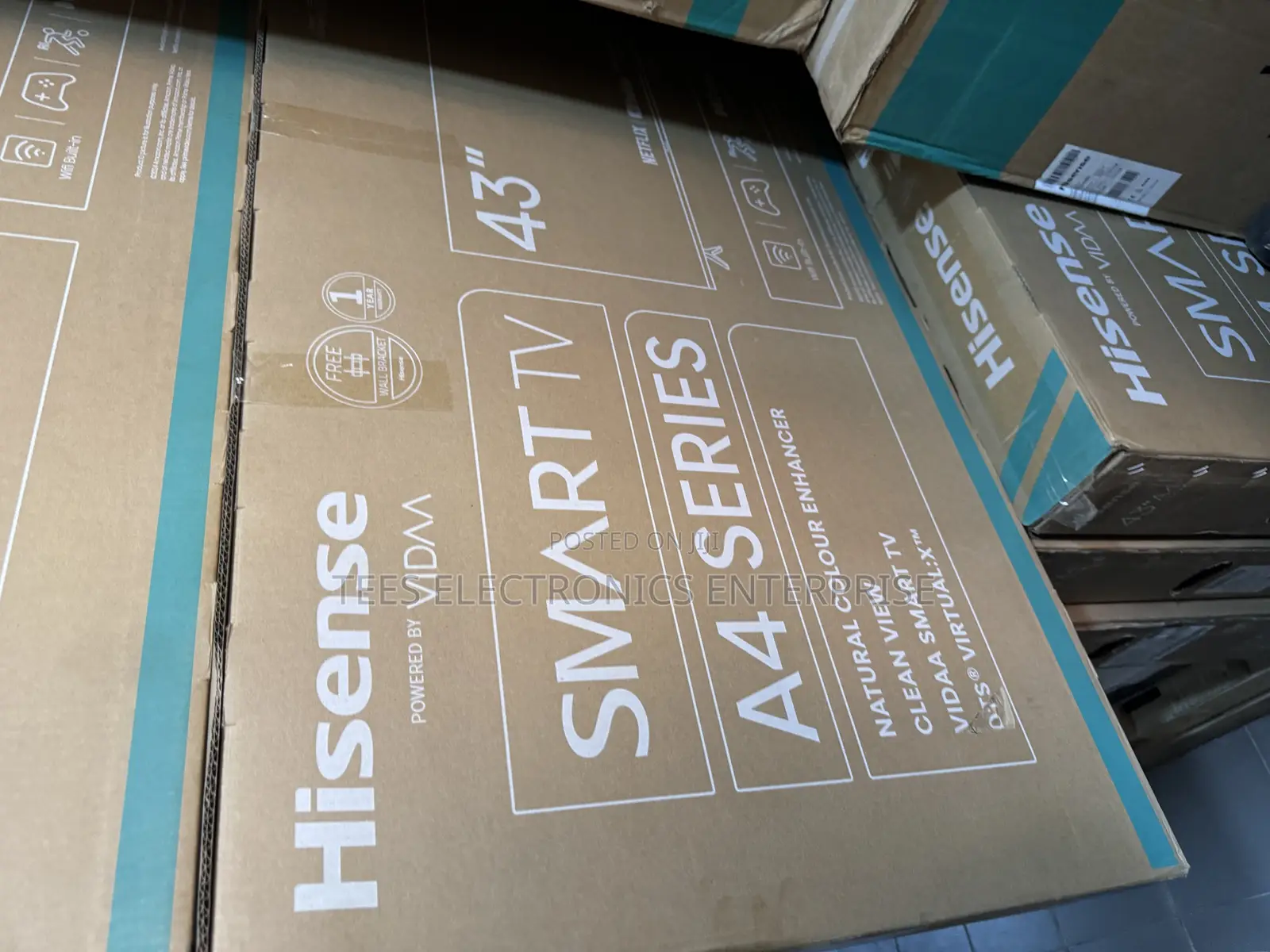 Hisense 43 Inches Full Hd Smart Tv | Tv 43 A4k