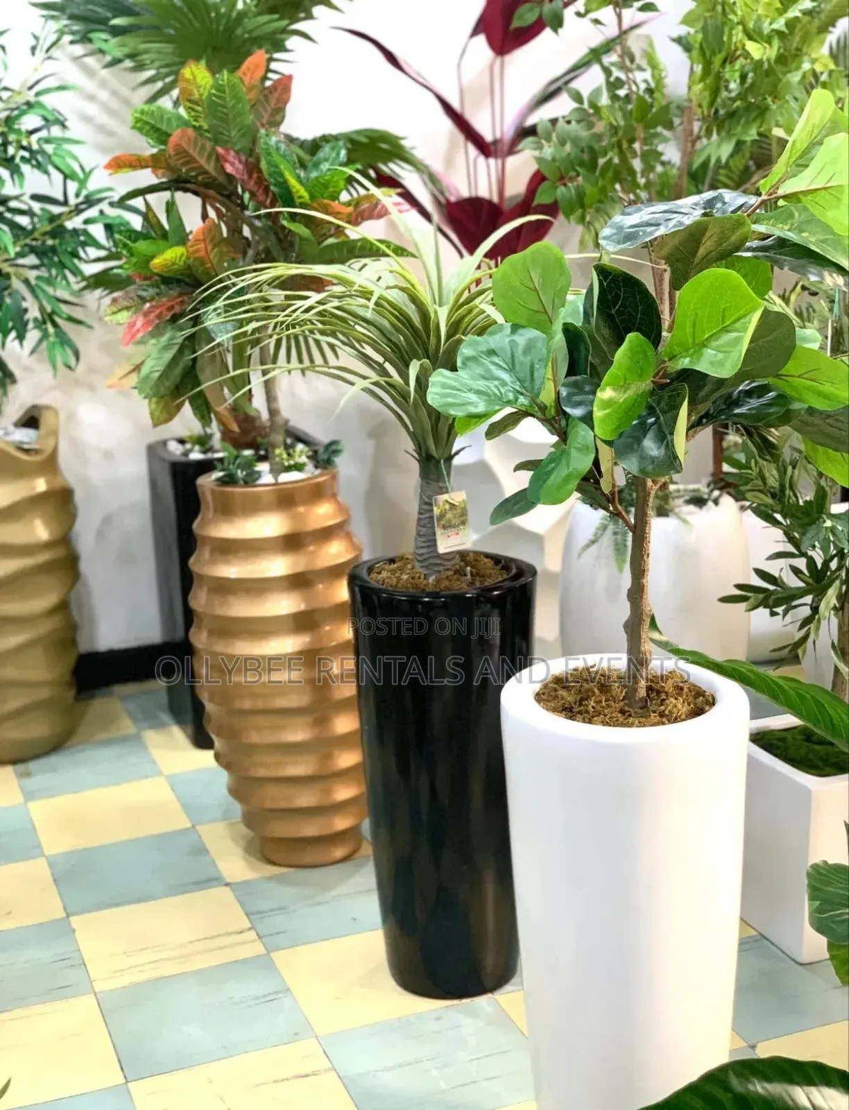 Fiberglass Flower Pots Available for Sale