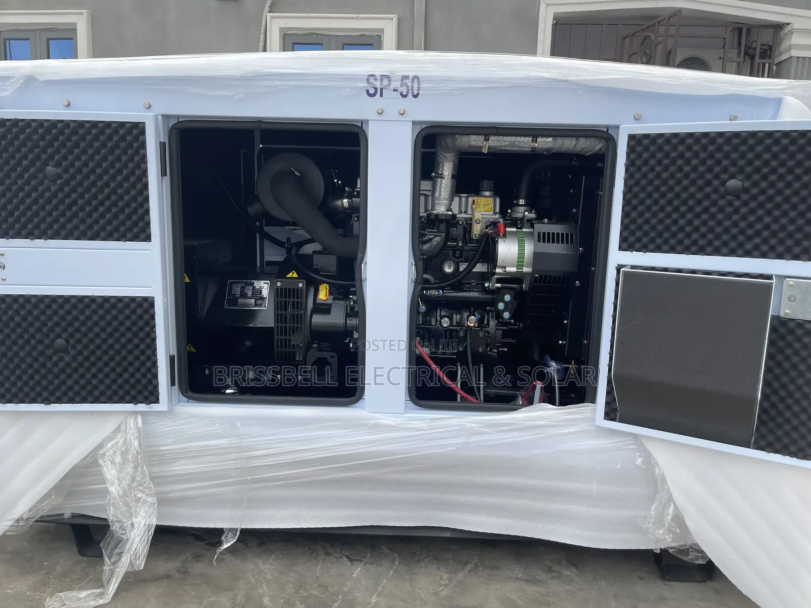 Authentic England Perkins Soundproof Diesel Generator 50kva