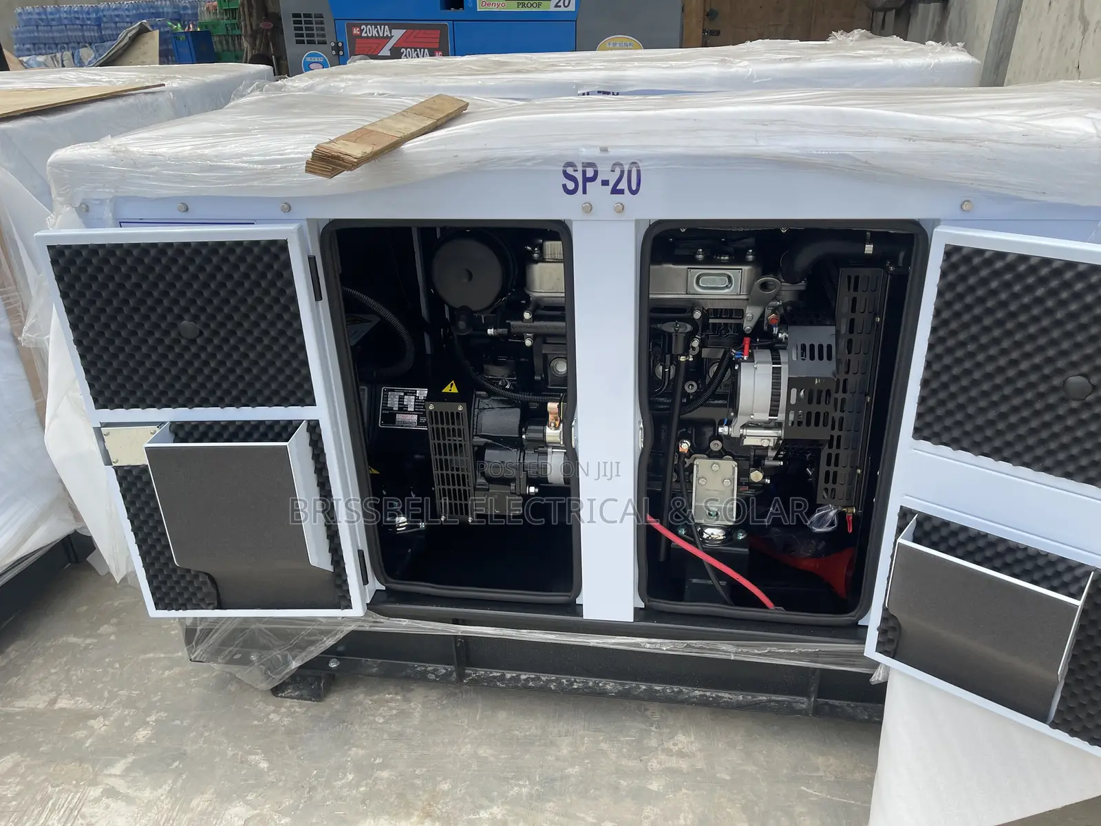 Authentic England Perkins Soundproof Diesel Generator 20kva