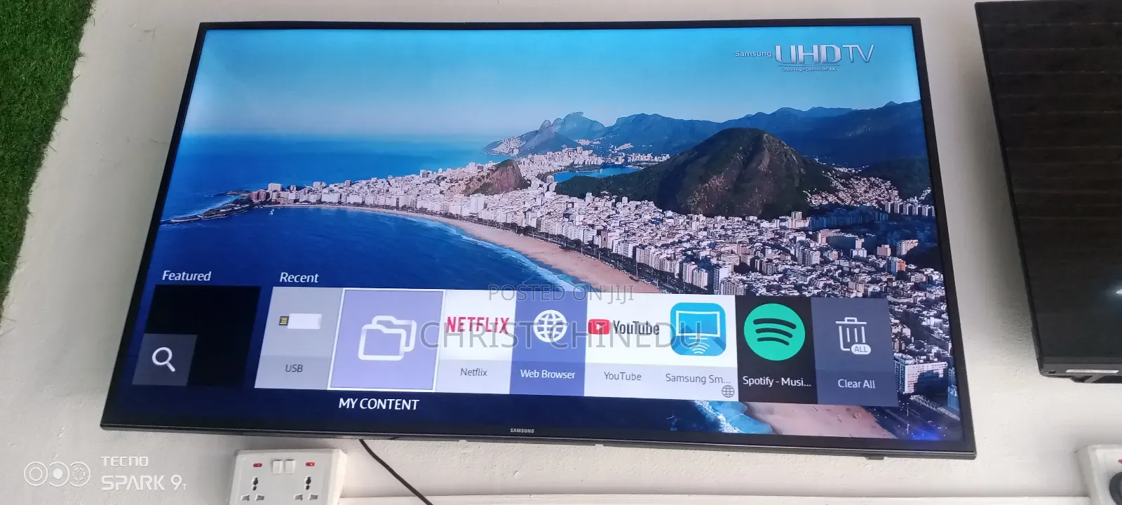 Uk Neatly Used 50inches Samsung Smart Tv