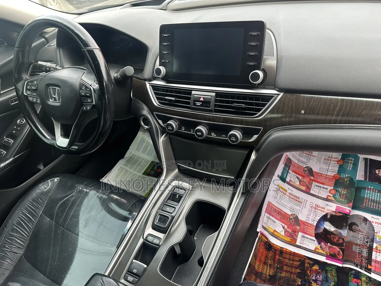 Honda Accord Touring 2.0T 2018 Black